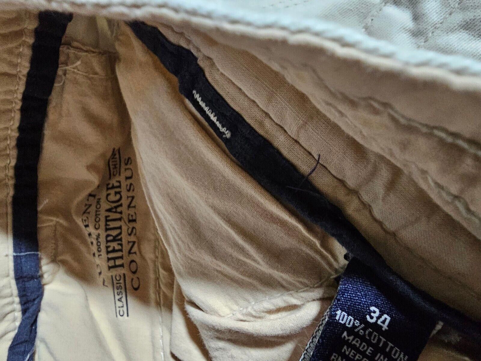 Consensus Sportswear Consensus Authentic Heritage cargo shorts 34 Ivory Khaki Size US 34 / EU 50 - 5 Thumbnail
