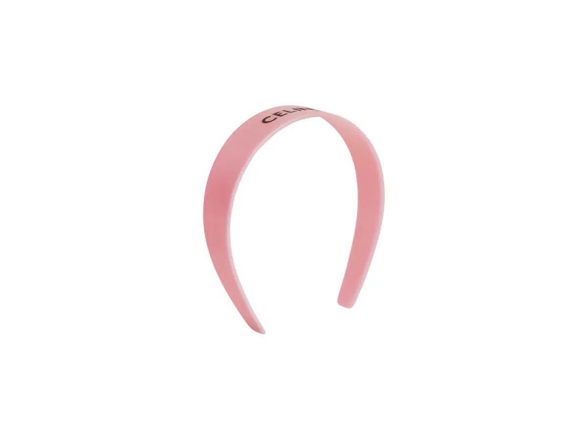 Celine o1bcso1str0225 46Y376CLA Size: OS / Hair Band in Pink Size ONE SIZE - 2 Thumbnail