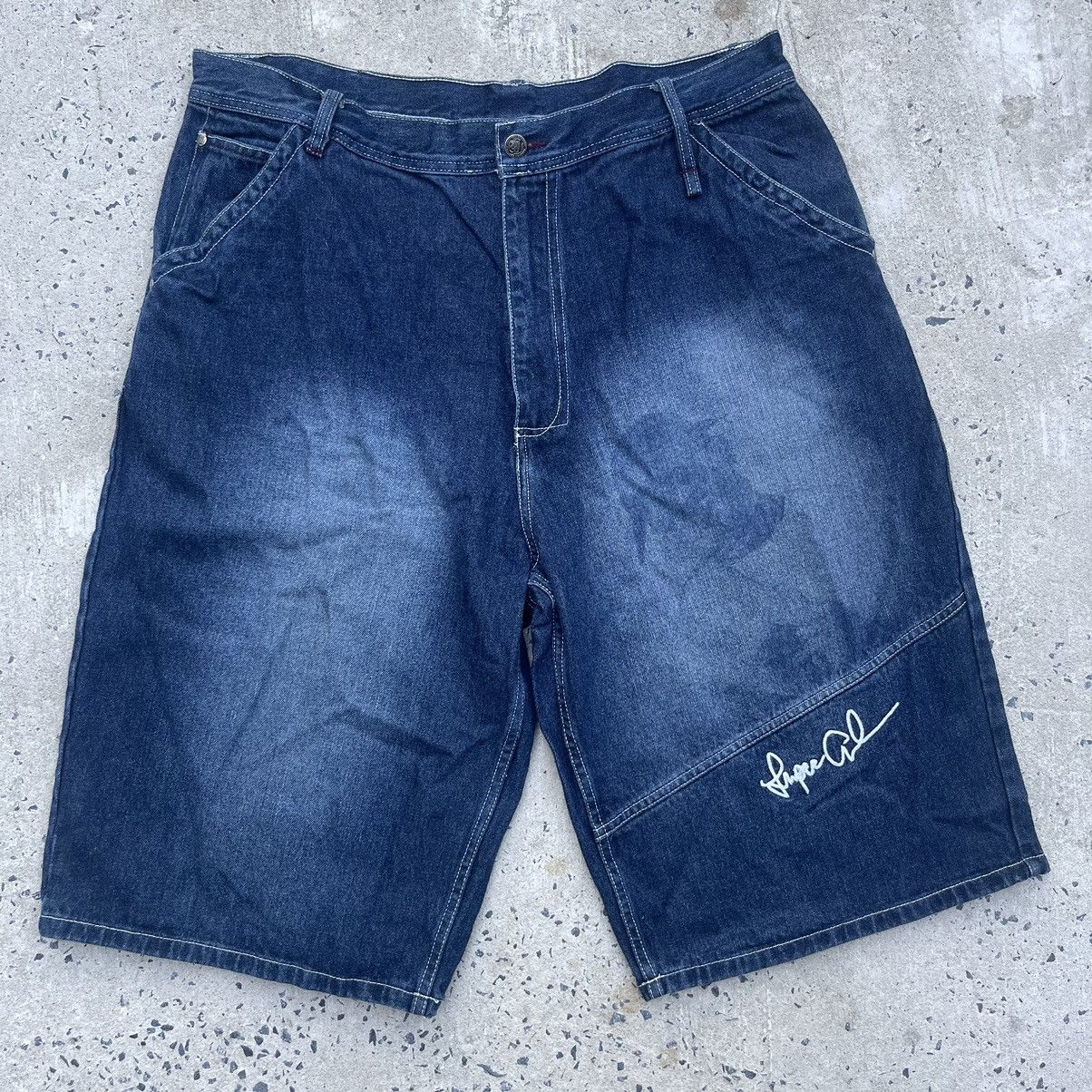 Makaveli Vintage Y2K Baggy MAKAVELI BRAND TUPAC Jorts Size US 40 / EU 56 - 1 Thumbnail