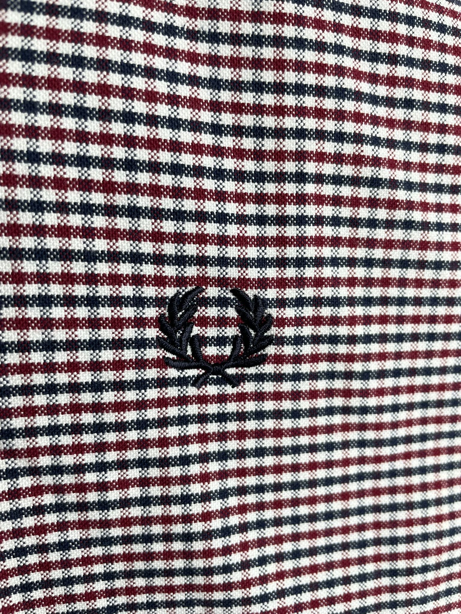 Fred Perry Fred Perry 3 Colour Oxford Gingham Shirt Size US M / EU 48-50 / 2 - 4 Thumbnail