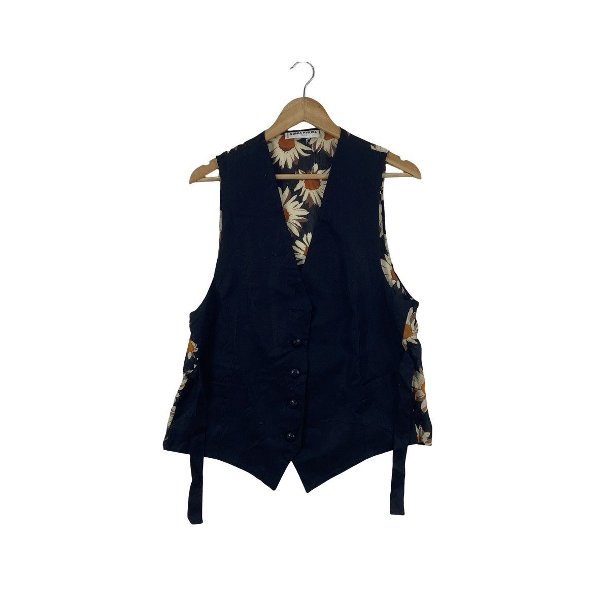 Sonia Rykiel Vintage SONIA RYKIEL Paris Floral Panel Button Front Size M / US 6-8 / IT 42-44 - 1 Thumbnail