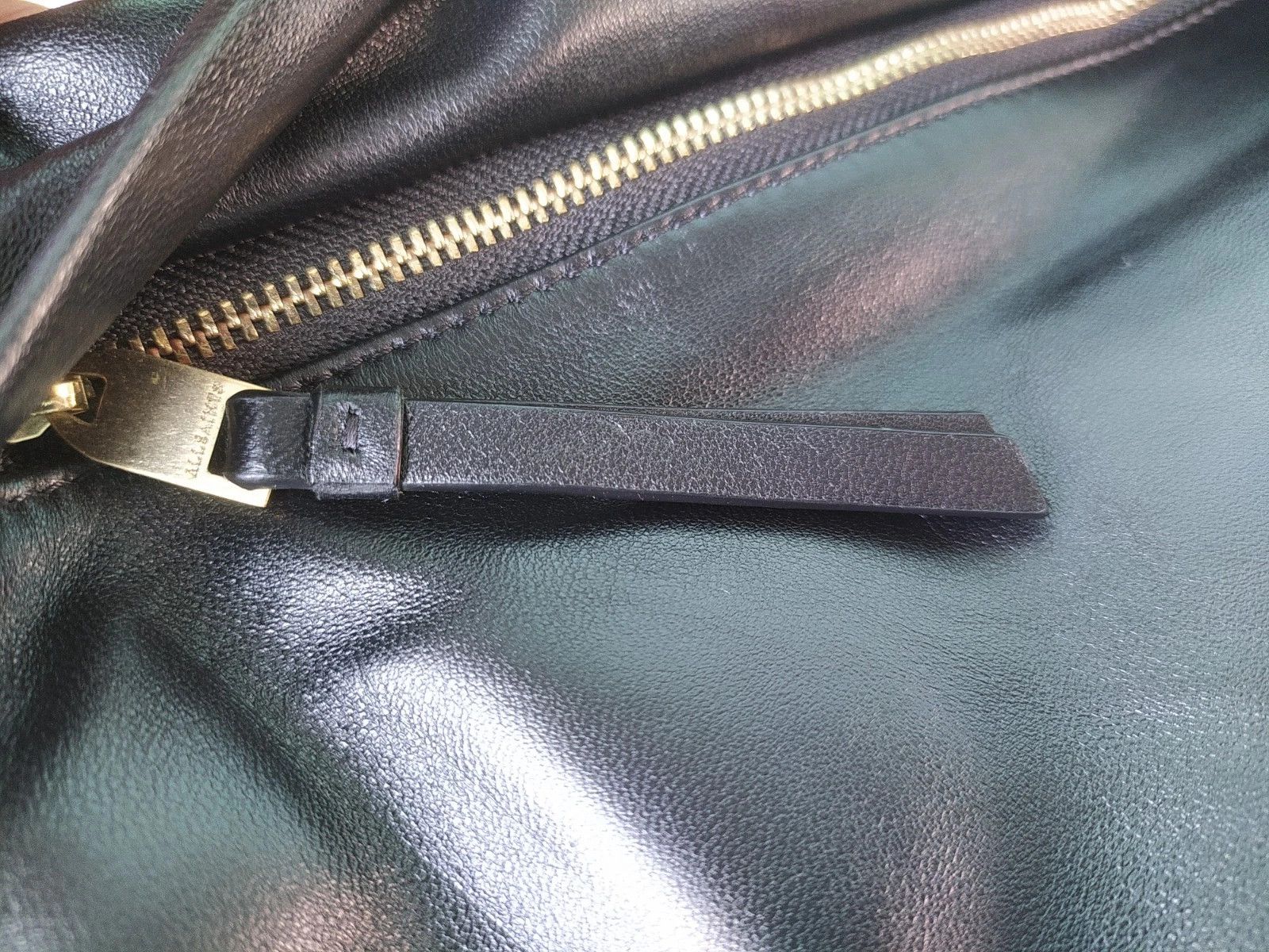 Allsaints ALLSAINTS Women's Leather AMALIA Clutch FTP - 8027 Size ONE SIZE - 9 Thumbnail