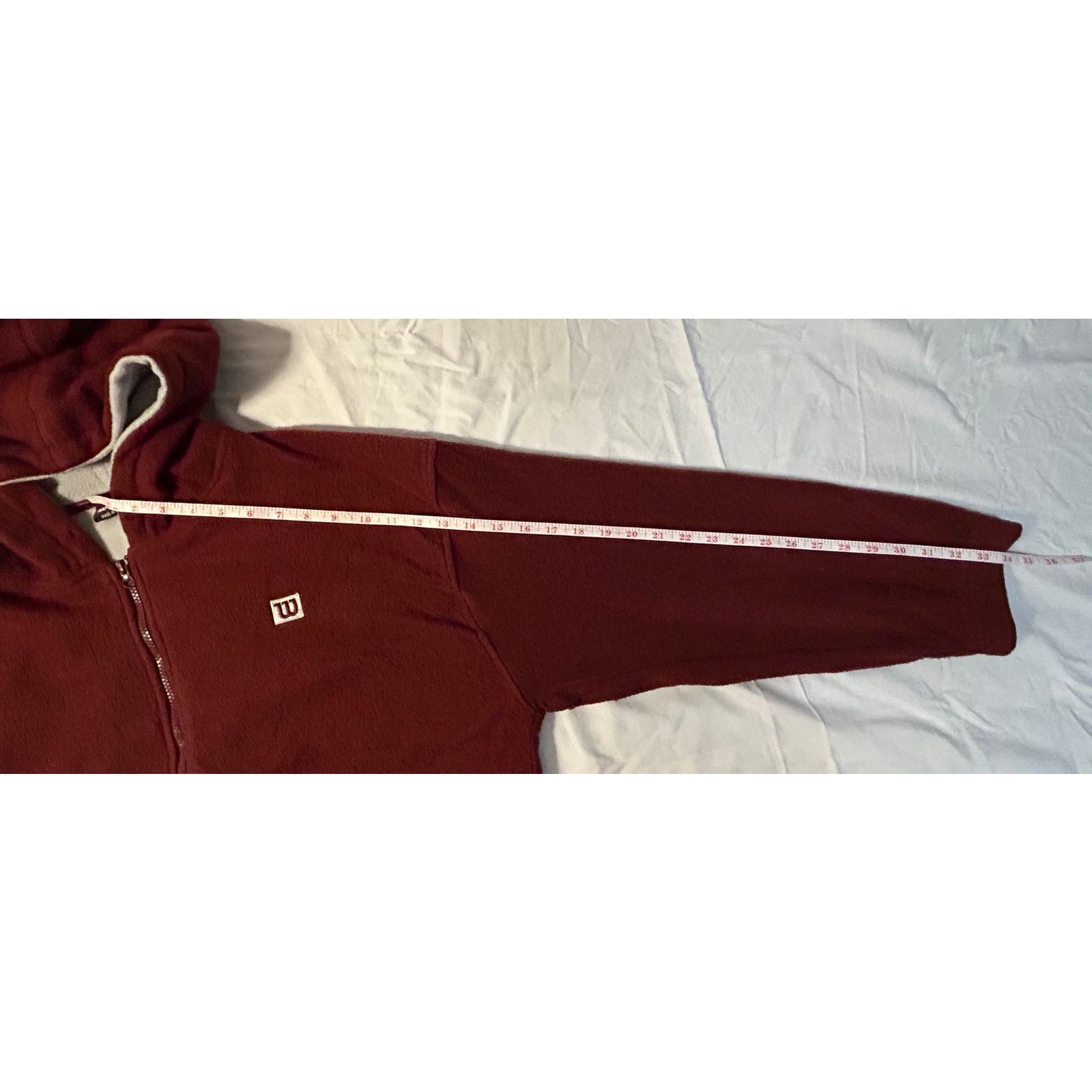 Other Wilson XXL Full-Zip Fleece Hoodie - Warm Classic Style Size US XXL / EU 58 / 5 - 9 Thumbnail