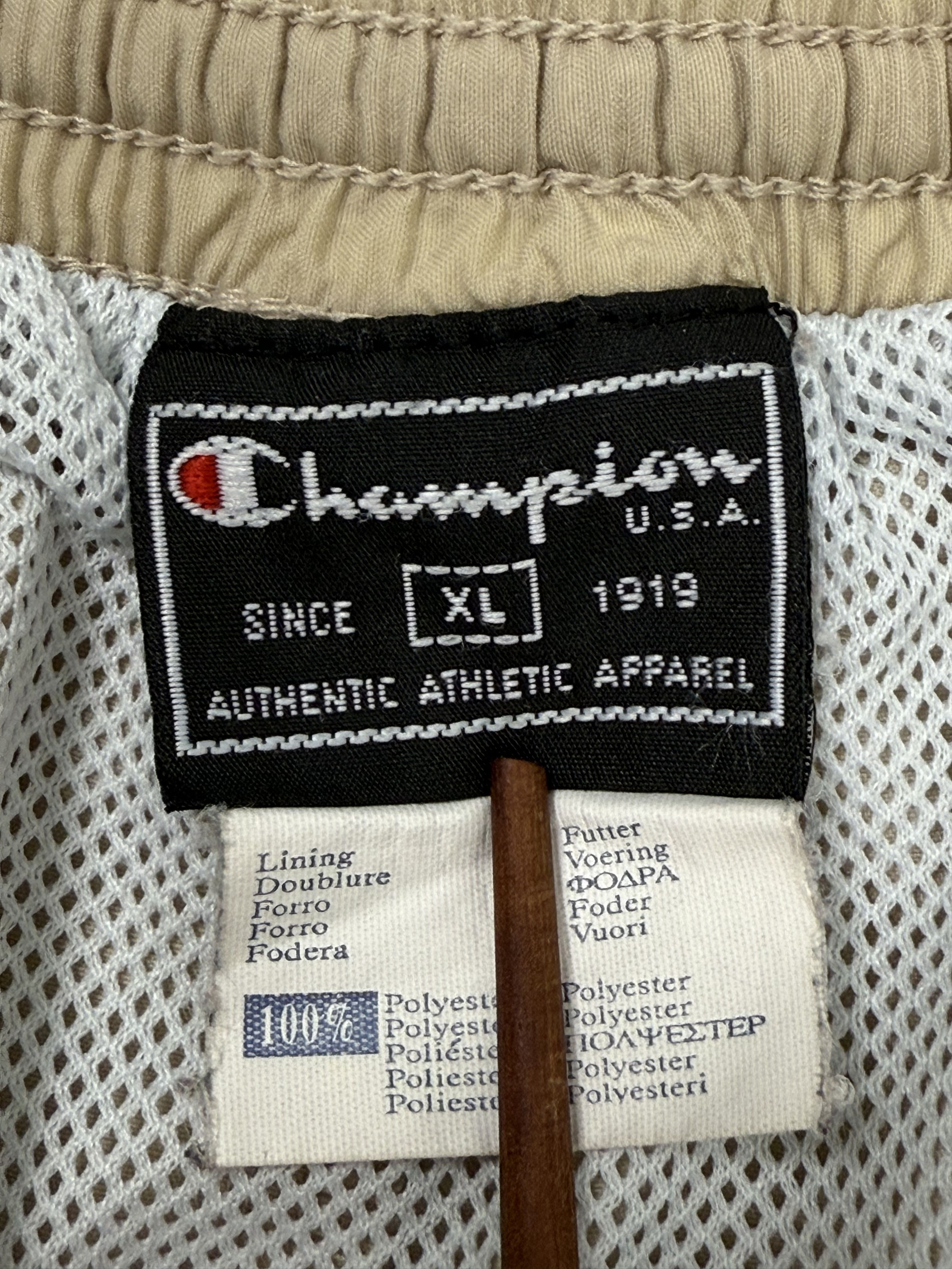 Champion Vintage 90s Champion USA Swimming Shorts Size US 38 / EU 54 - 7 Thumbnail