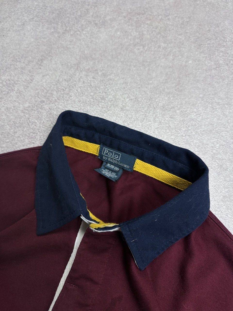 Polo Ralph Lauren Vintage Polo Ralph Lauren 3 Rugby Boxy Shirt M Size US M / EU 48-50 / 2 - 2 Thumbnail