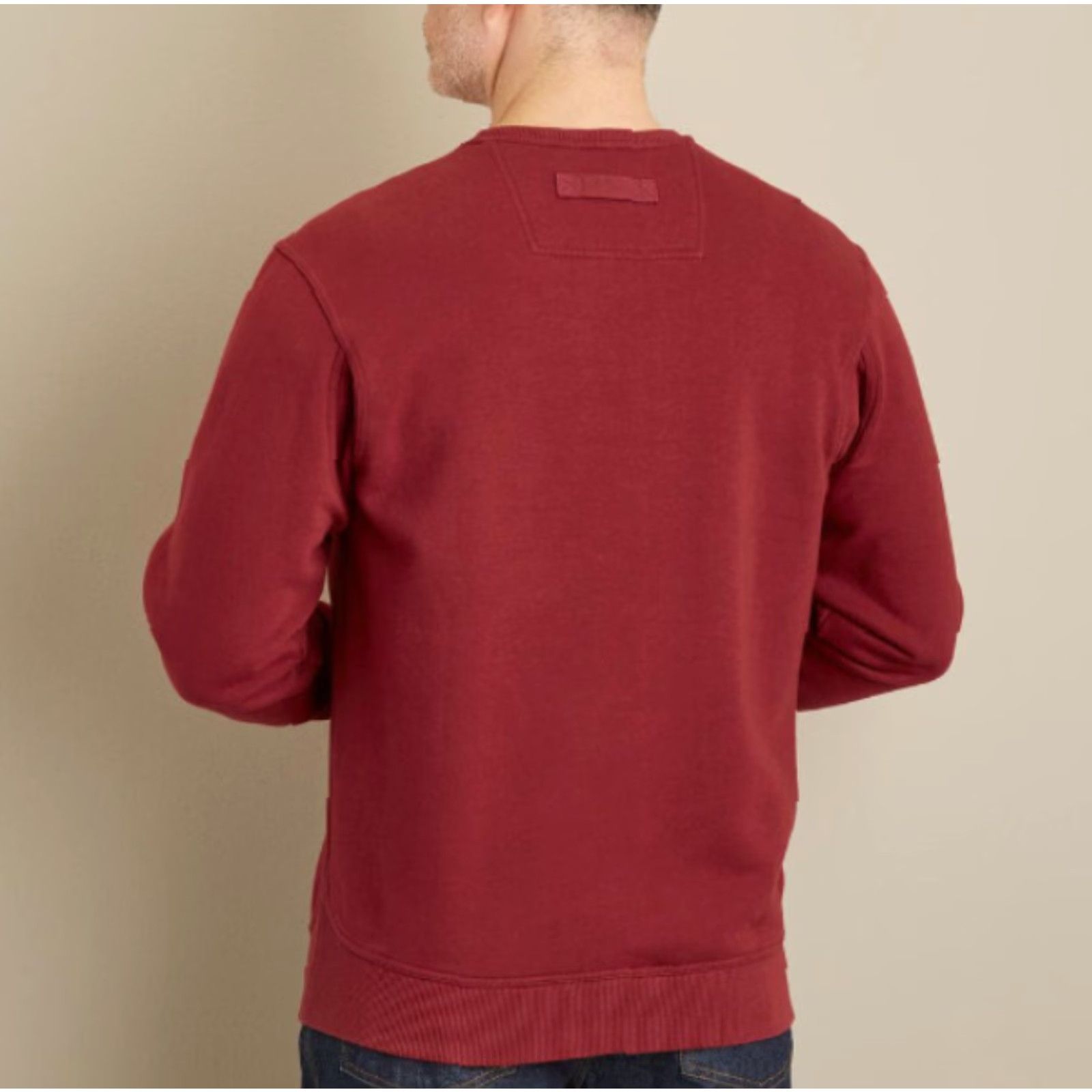 CO Duluth Trading Co Mens Red Souped-Up Sweats LS Crew w/ Pocket-Size XL Sweatshirt Men XL Red Souped-Up Sweats Pocket Size Size US XL / EU 56 / 4 - 3 Thumbnail