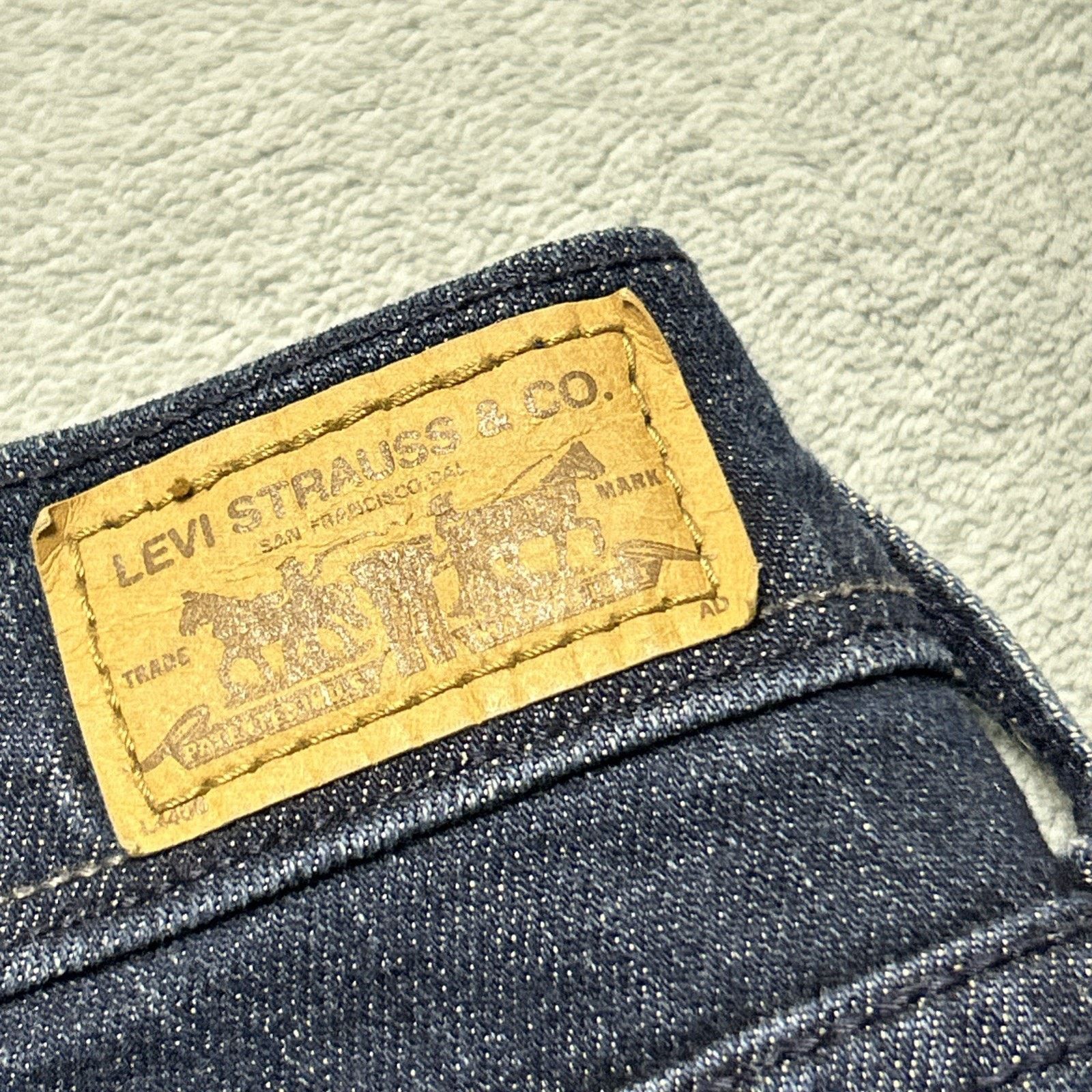 Levi's Levis Baggy Tapered Short Jhorts Women 10 32x15 Capri Button Size 32" / US 10 / IT 46 - 5 Thumbnail