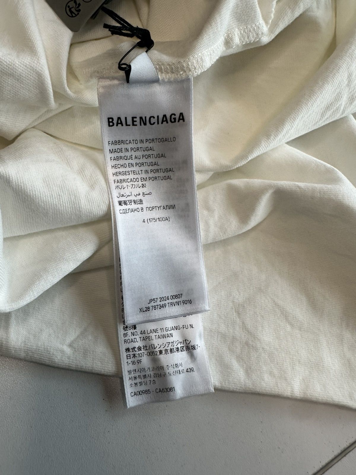 Balenciaga Balenciaga ‘Champs Élysées’ Oversized Tee Size US XL / EU 56 / 4 - 6 Thumbnail