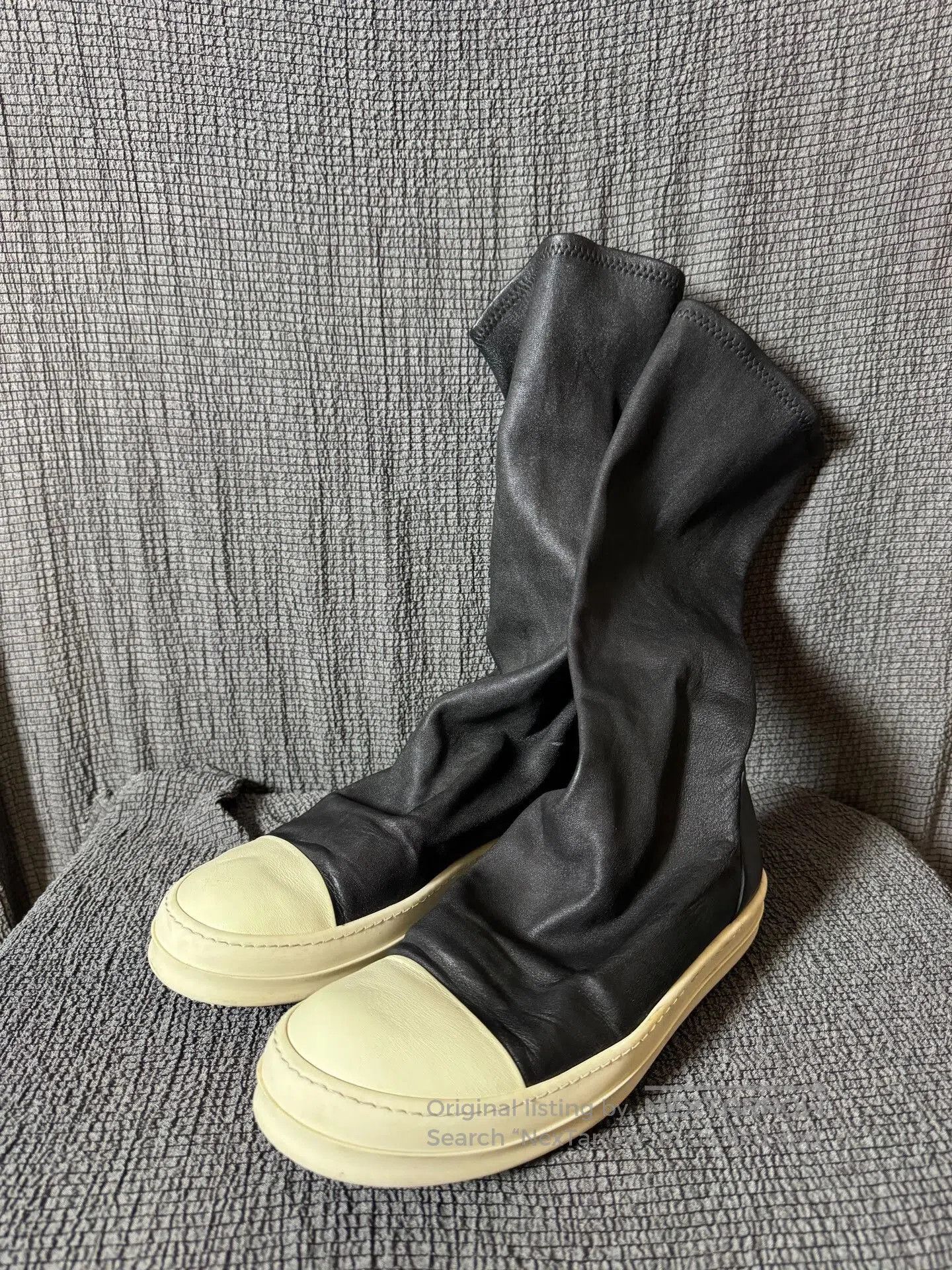 Rick Owens Rick Owens Men's Leather High. Size US 9 / EU 42 - 2 Thumbnail
