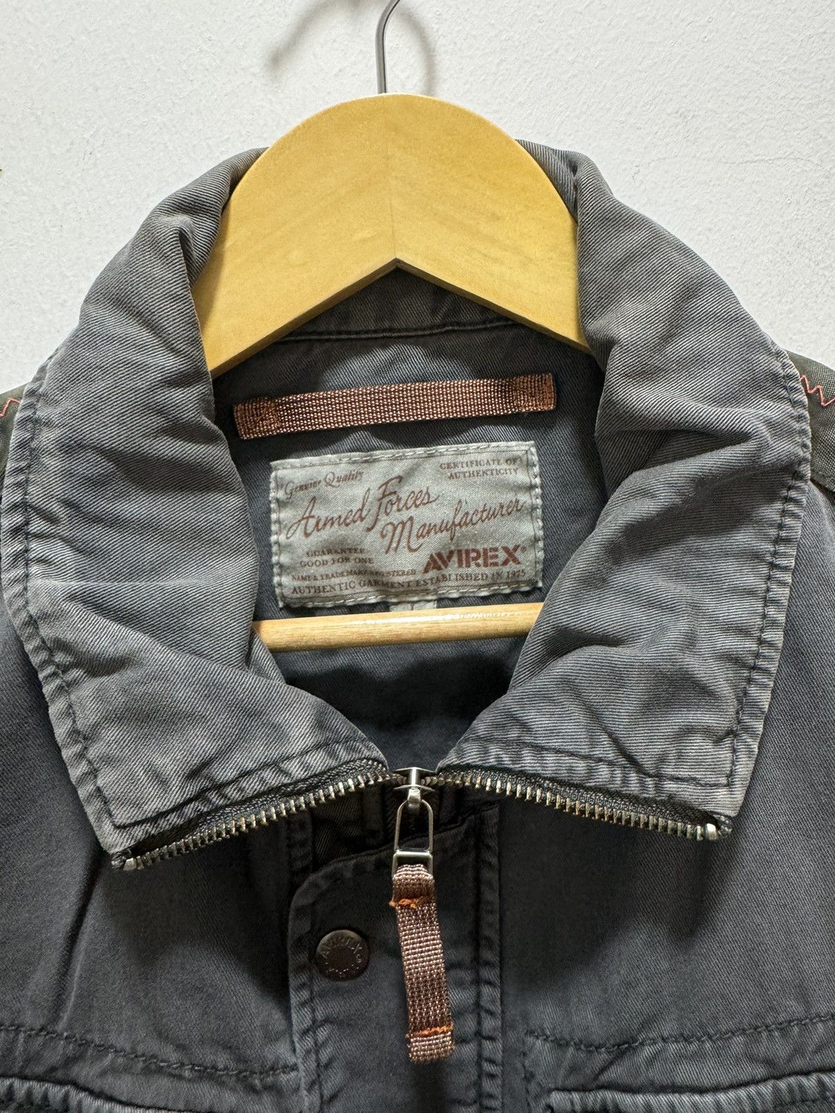 Avirex VINTAGE AVIREX ARMY AIR FIELD MILITARY JACKET Size M / US 6-8 / IT 42-44 - 15 Thumbnail