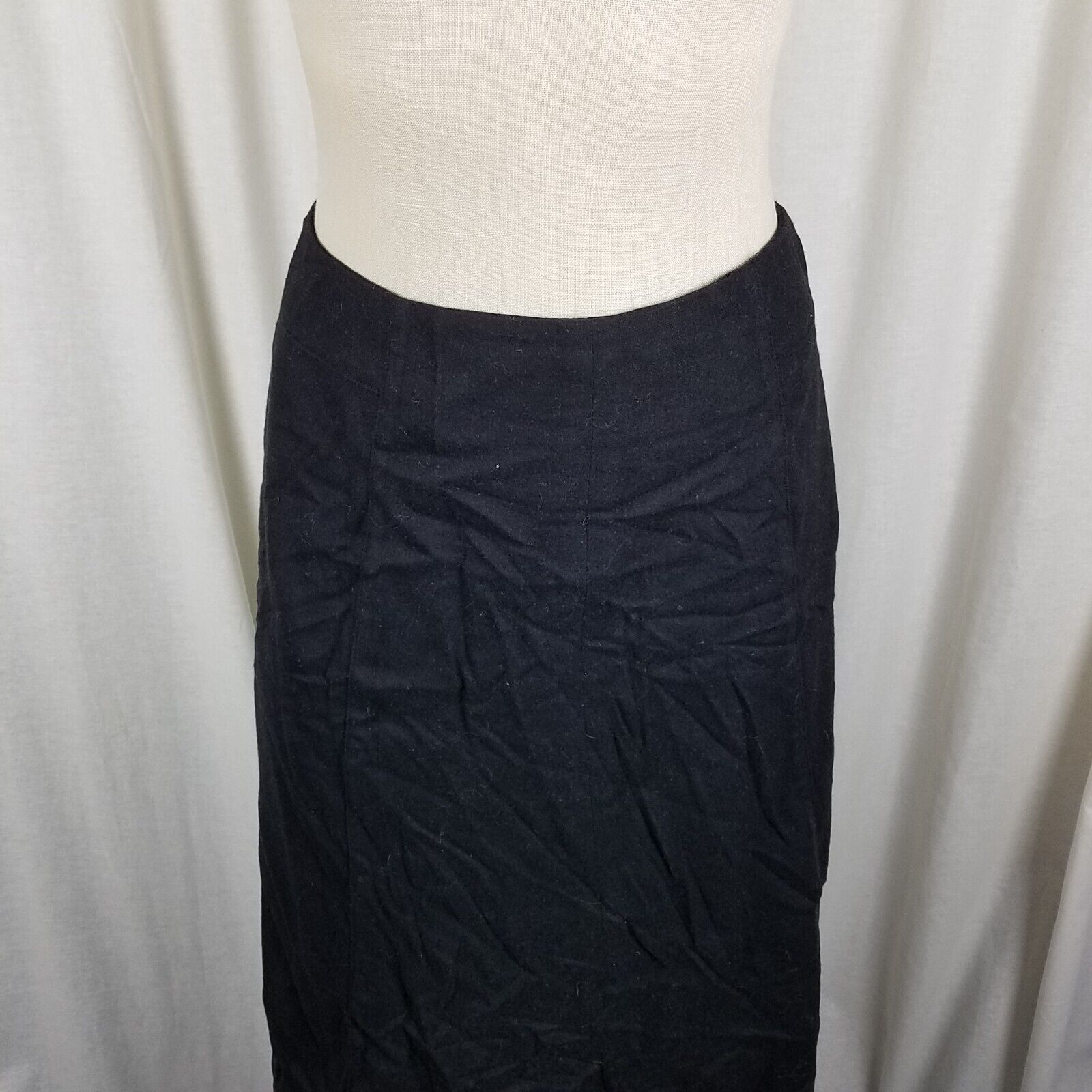 Eddie Bauer Vtg Eddie Bauer Lined Wool Aline voluminous Twirl Skirt Size 30" / US 8 / IT 44 - 2 Thumbnail