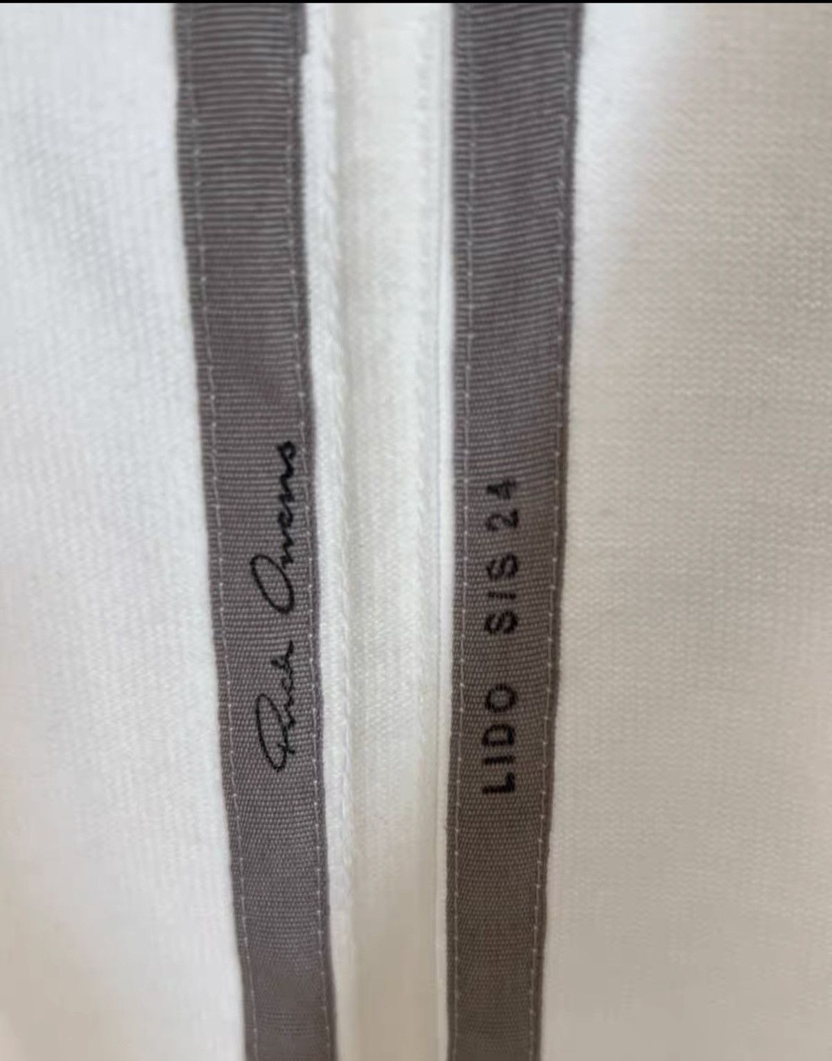 Rick Owens Rick Owens Mainline Oversized Cotton Vest Size US XS / EU 42 / 0 - 4 Thumbnail