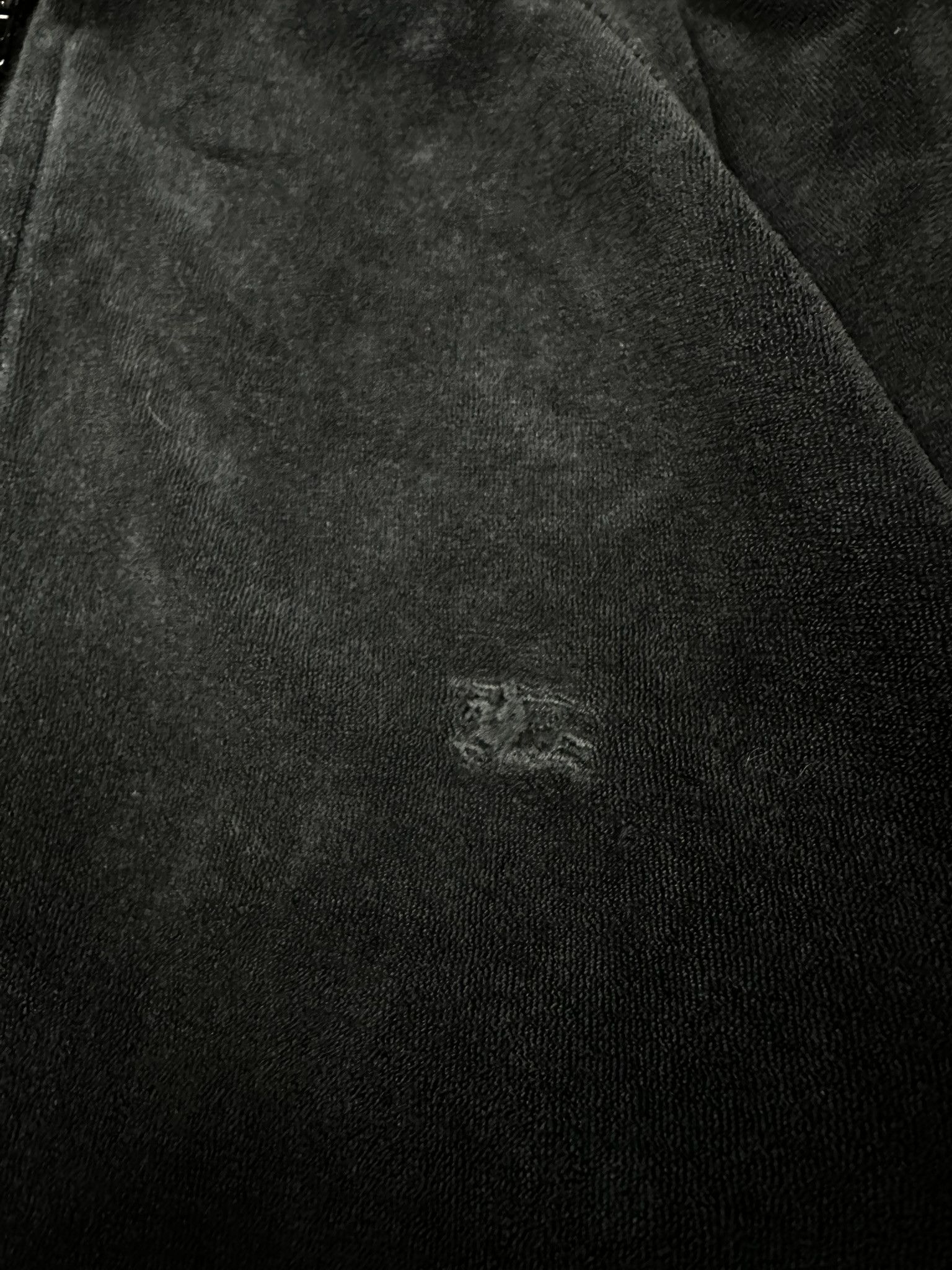 Burberry 2000s Burberry Velvet Velout Zip Y2k Hoodie Size L / US 10 / IT 46 - 5 Thumbnail