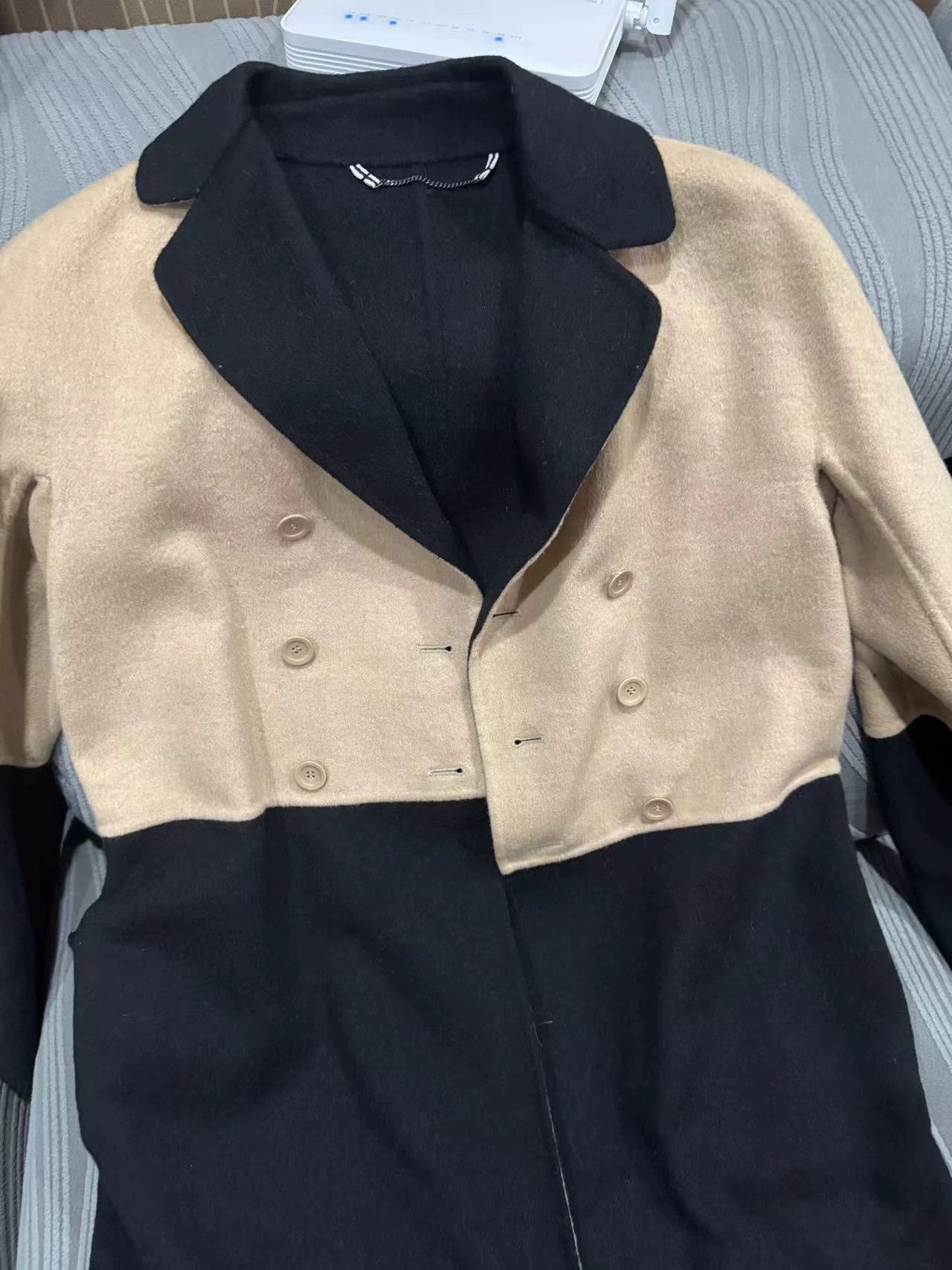 Max Mara Maxmara Double-Faced Wool Overcoat Size XXS / US 00 / IT 34 - 2 Thumbnail