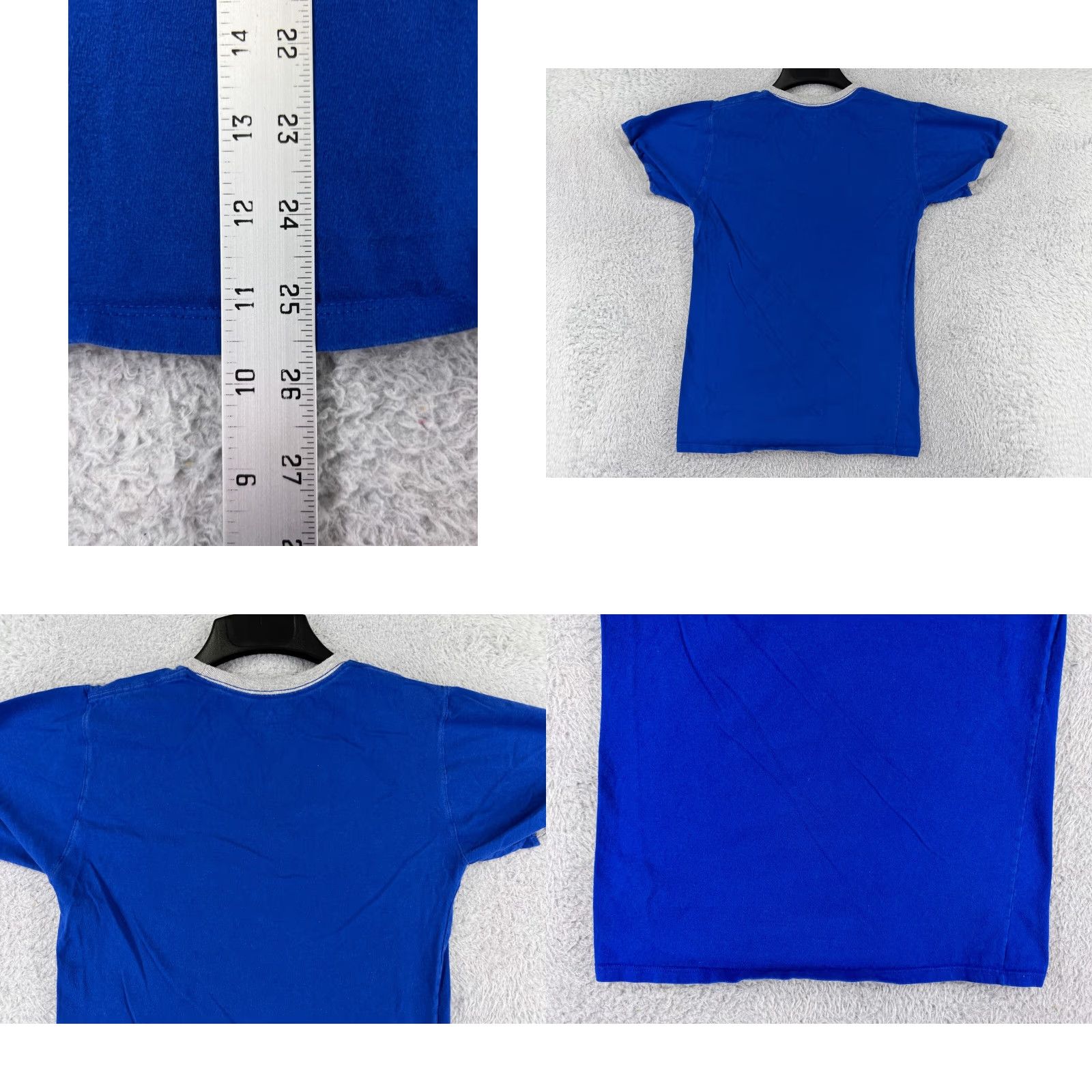 Champion Champion Shirt Mens Small Blue Embroidered Logo Short Sleeve Crew Neck Cotton Size US S / EU 44-46 / 1 - 9 Thumbnail