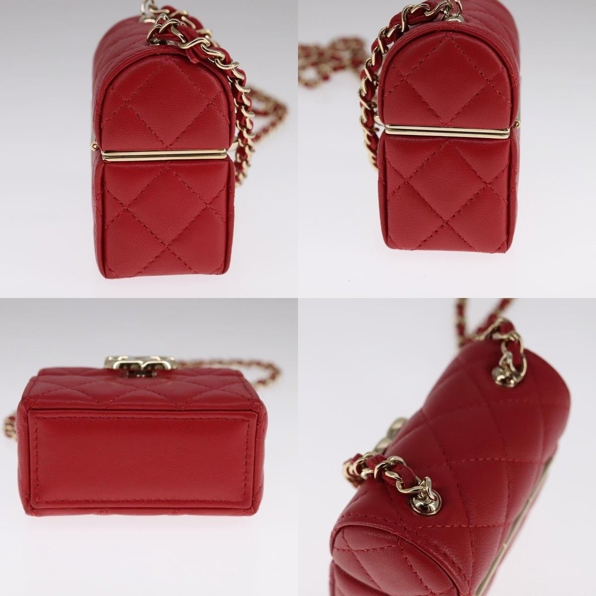 Chanel Chanel Small Box Matelasse Chain Pouch Size ONE SIZE - 3 Thumbnail
