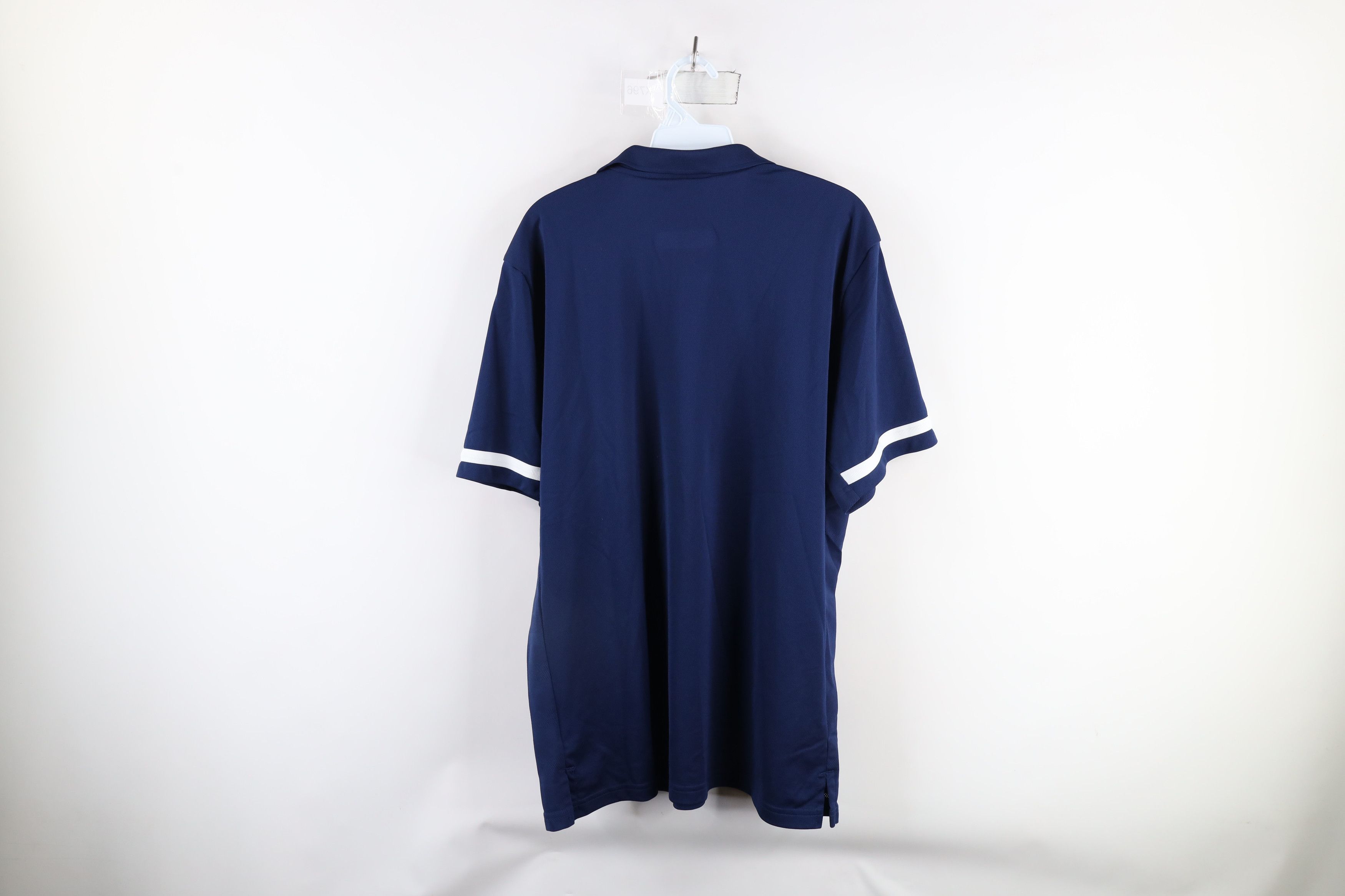 Adidas × Vintage Adidas University of Akron Baseball Collared Polo Shirt Blue Size US XL / EU 56 / 4 - 12 Thumbnail