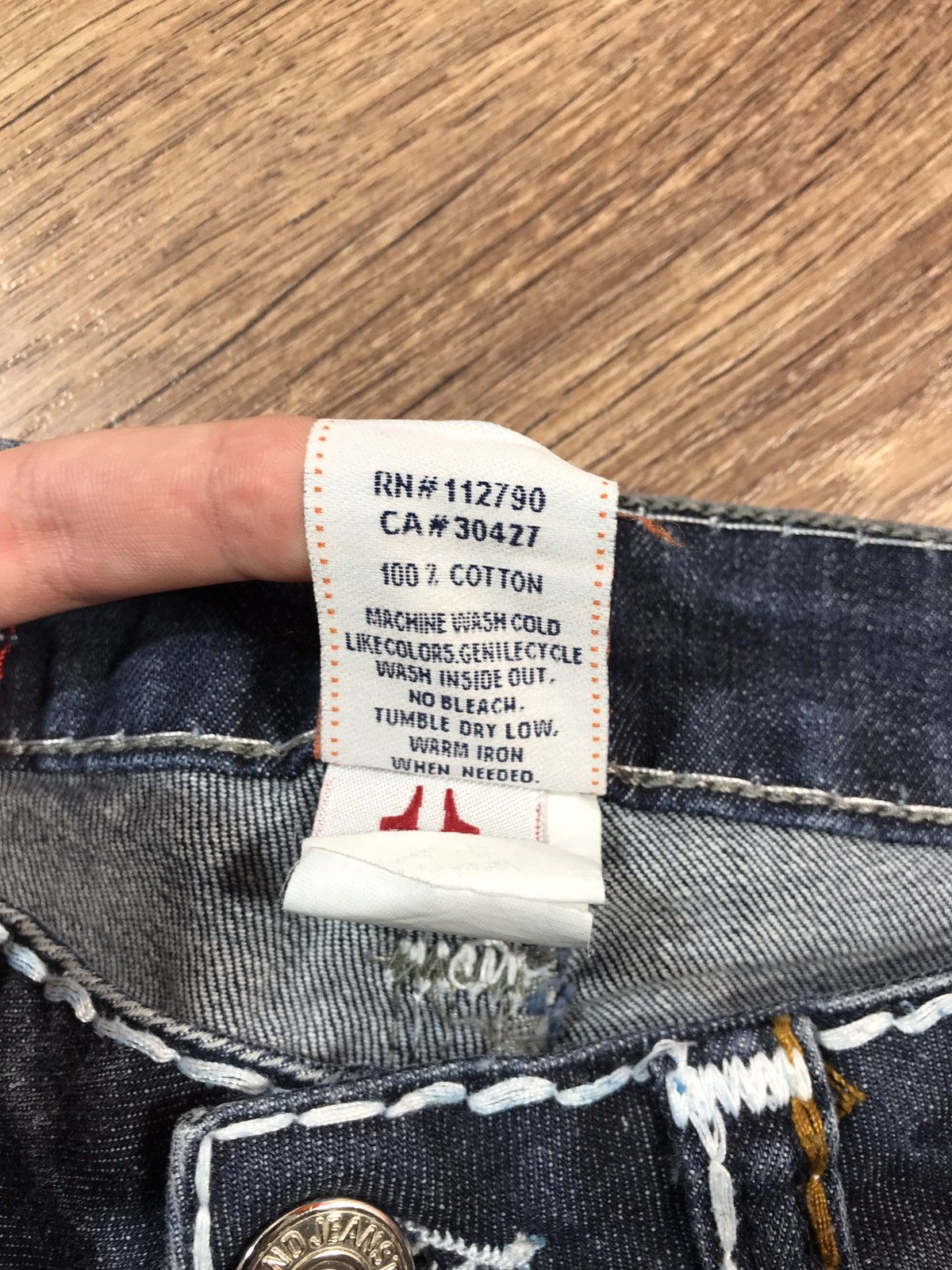 True Religion × Vintage True Religion Vintage Jeans Size 30" / US 8 / IT 44 - 9 Thumbnail