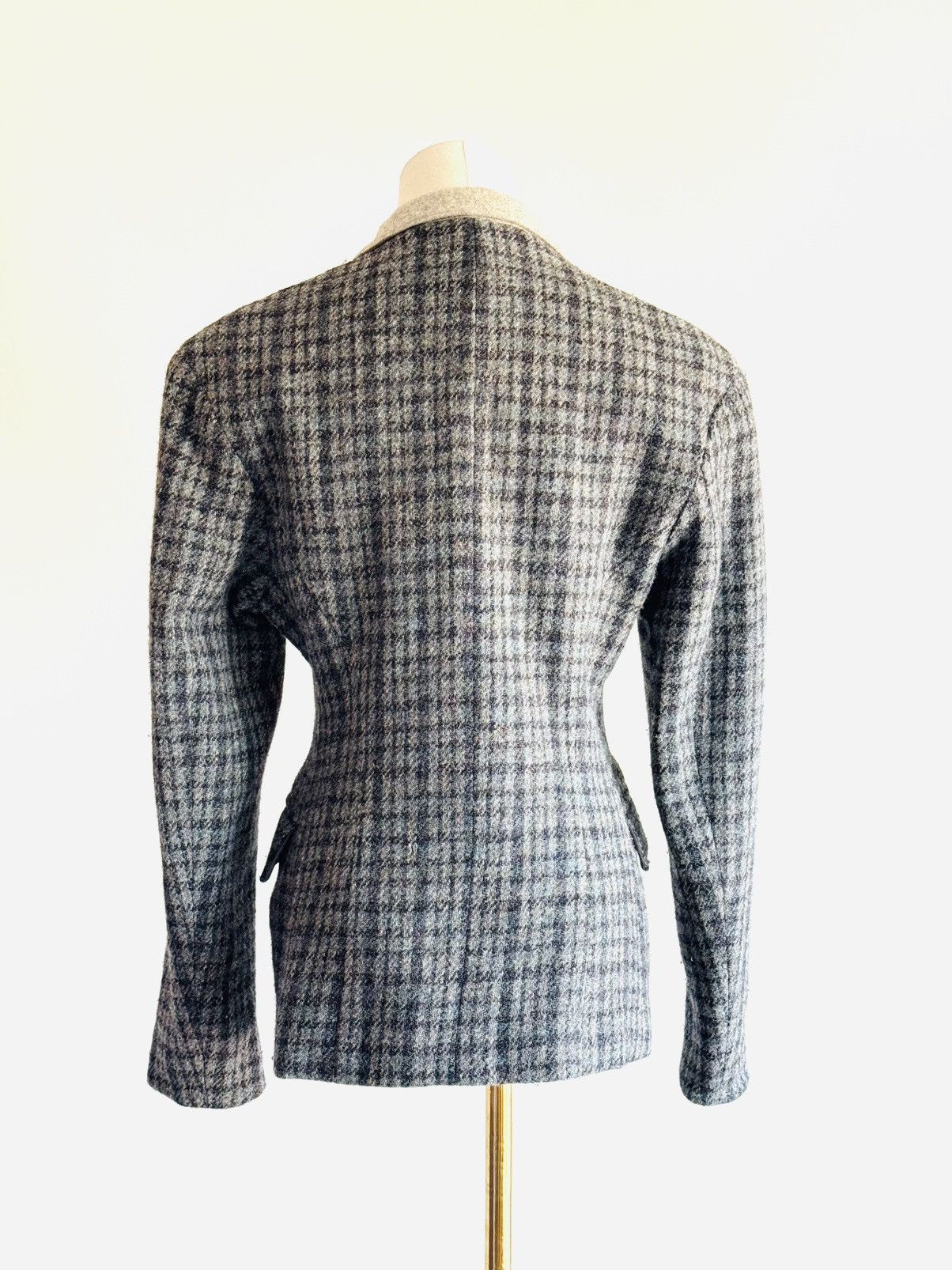 Yohji Yamamoto Y’s Yamamoto by Yohji Yamamoto plaid blazer sz M Size M / US 6-8 / IT 42-44 - 6 Thumbnail