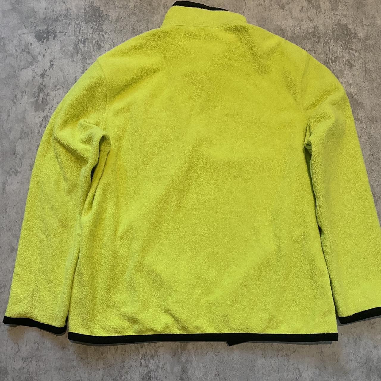 Polo Ralph Lauren Green and black vintage fleece jacket with 1/4 zip Size US XL / EU 56 / 4 - 2 Thumbnail