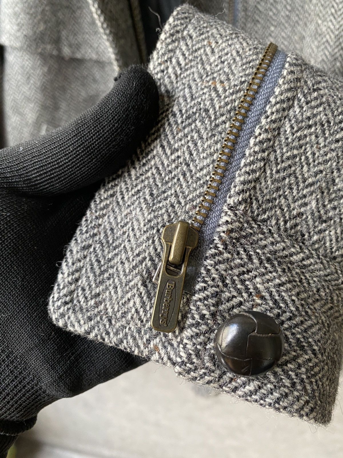 Burberry Prorsum Vintage 90’s Burberry’s Wool Cropped Jacket Size US L / EU 52-54 / 3 - 7 Thumbnail
