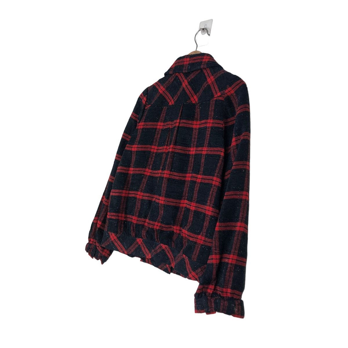 Hysteric Glamour DOUBLE BREAST WOOL BIKER JACKET MINIMUM JAPAN TARTAN DESIGN Size US S / EU 44-46 / 1 - 10 Thumbnail