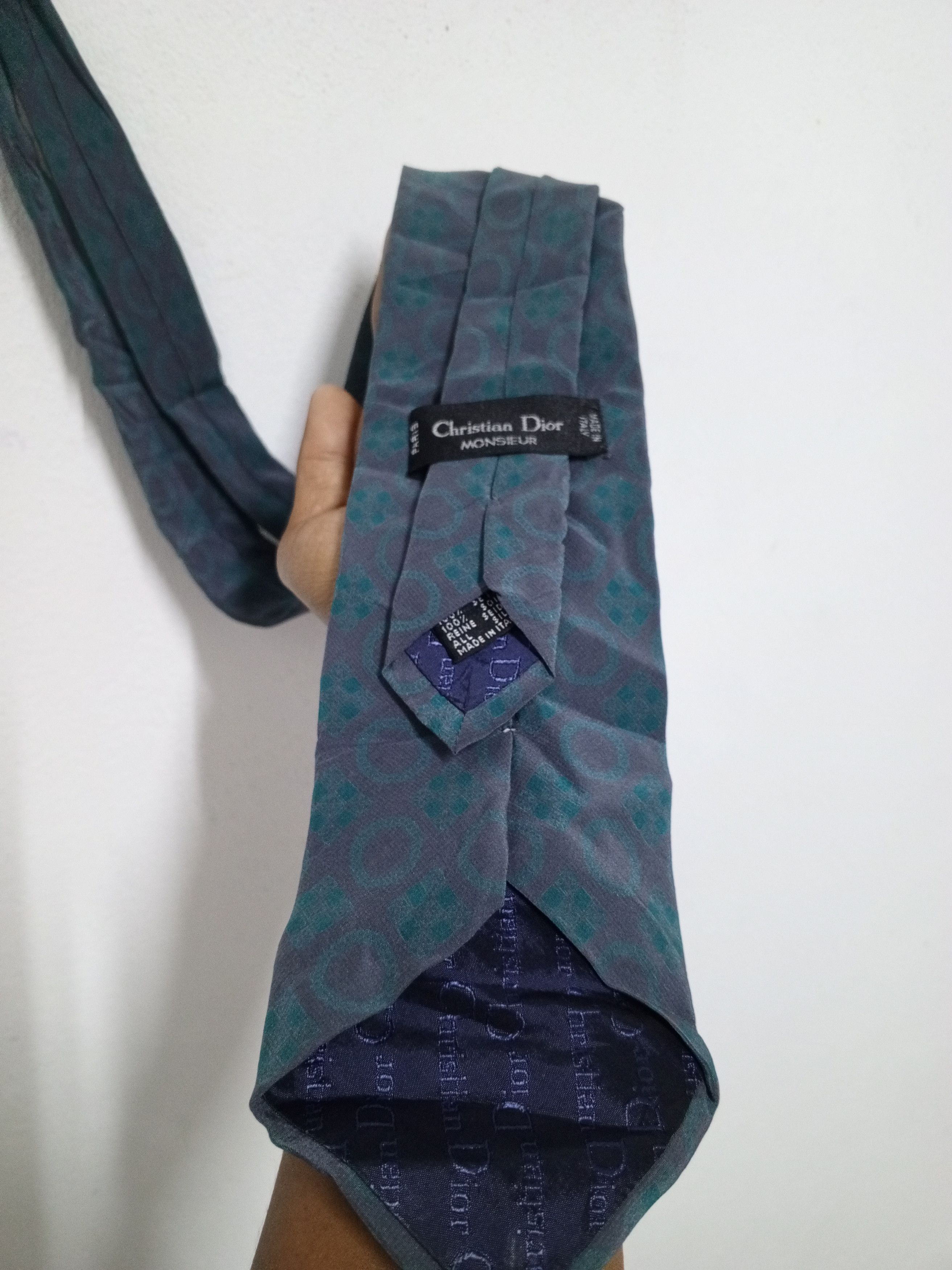 Christian Dior Monsieur Dior Neck tie Size ONE SIZE - 5 Thumbnail