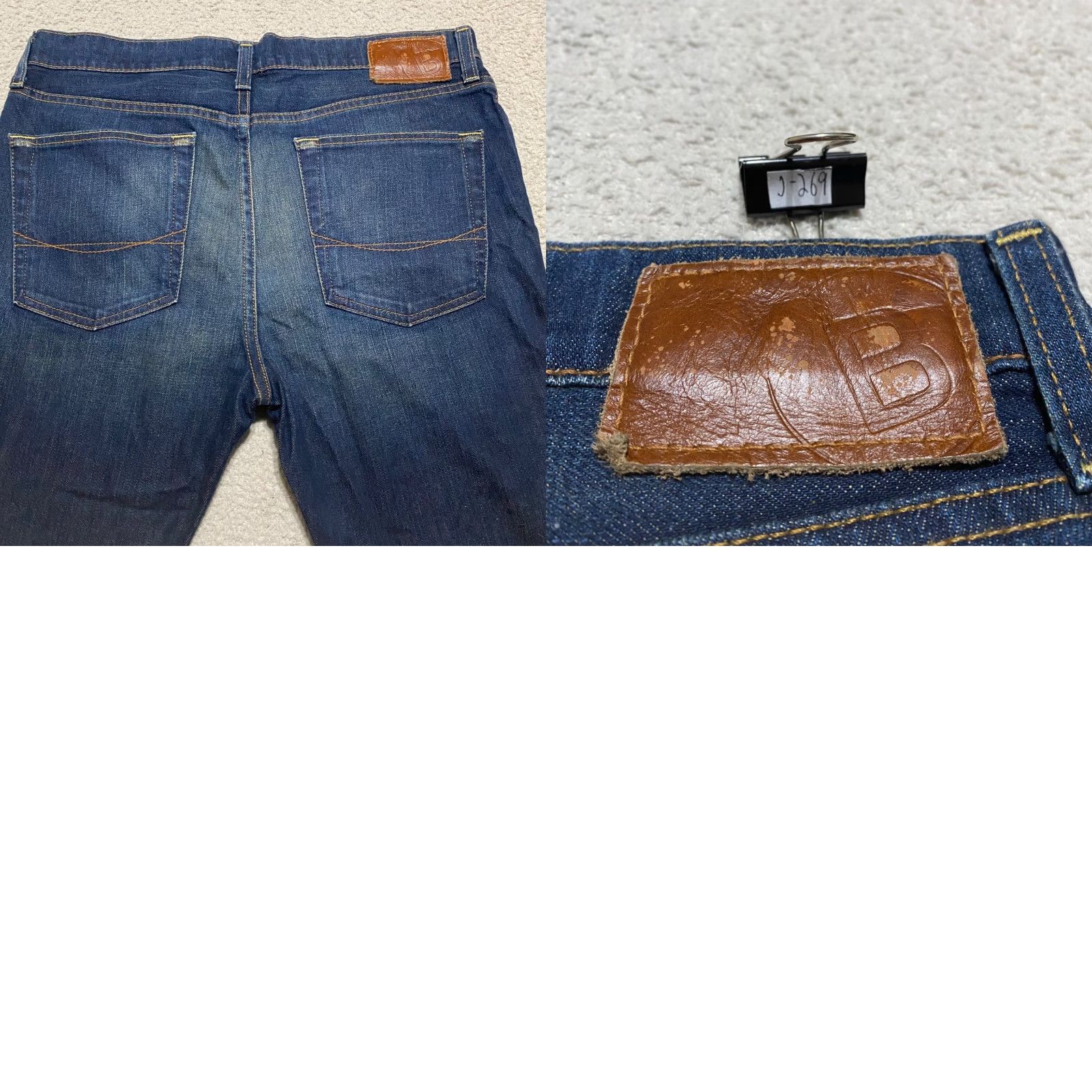Vintage Bullhead Jeans Mens 34x34 Skinny Denim Dark Wash Blue 5-Pocket Regular COTTON SPANDEX Size US 34 / EU 50 - 9 Thumbnail