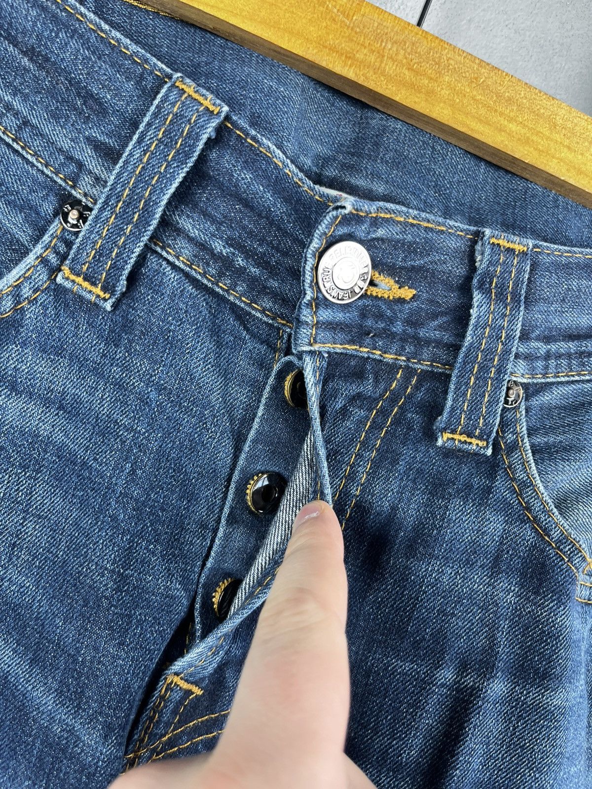 True Religion True Religion selvedge denim pants made usa Size US 34 / EU 50 - 10 Thumbnail