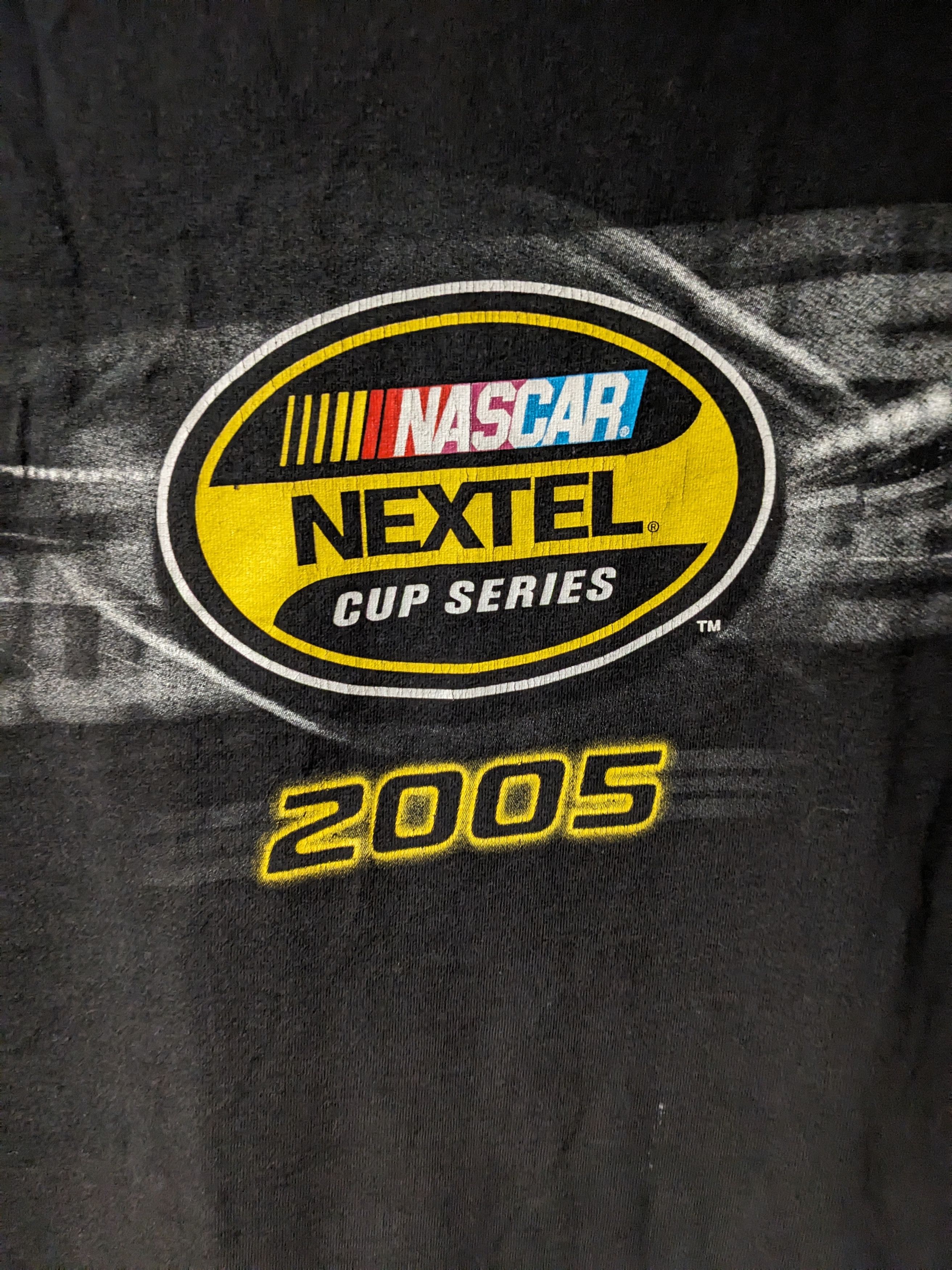 NASCAR × Vintage Vintage 2005 Nascar Nextel Cup Series Black Large T-Shirt Size US L / EU 52-54 / 3 - 2 Thumbnail
