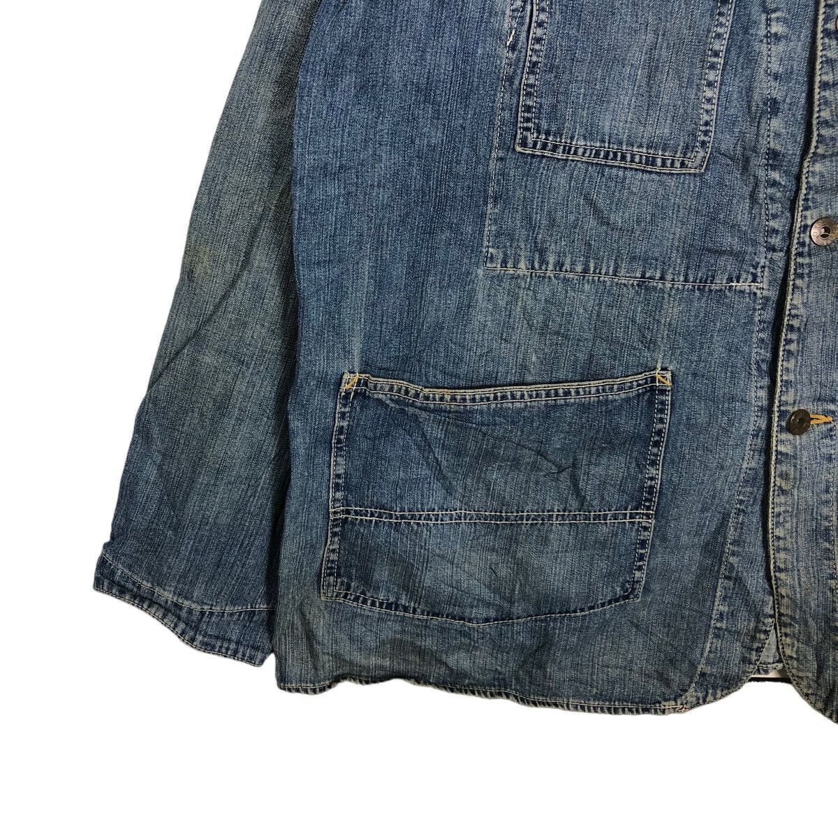 Toyo Enterprises 🔥90’s Chore Jacket Edwin Over Works Factory Toyo Enterprise Size US L / EU 52-54 / 3 - 4 Thumbnail