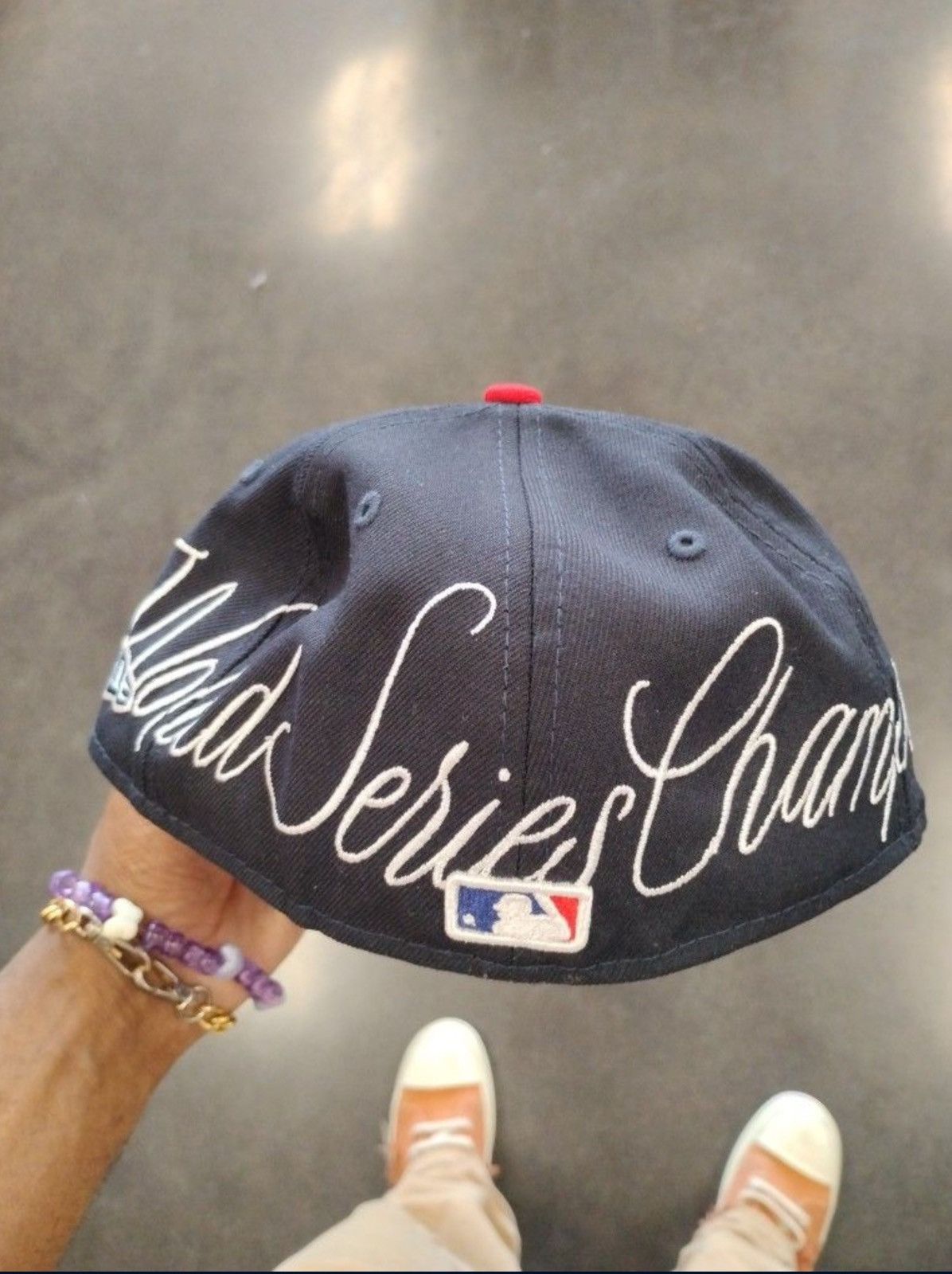 New Era New Era ATL Braves World Series Champions Fitted Size 34 - 7 Thumbnail