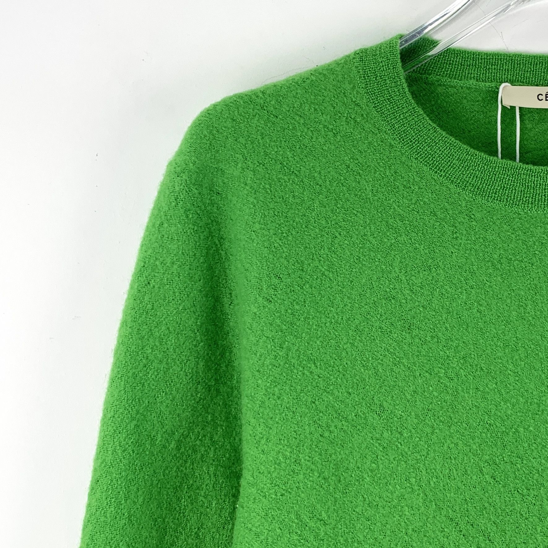 Celine Celine Wool Sweater Green (L) Size L / US 10 / IT 46 - 6 Thumbnail