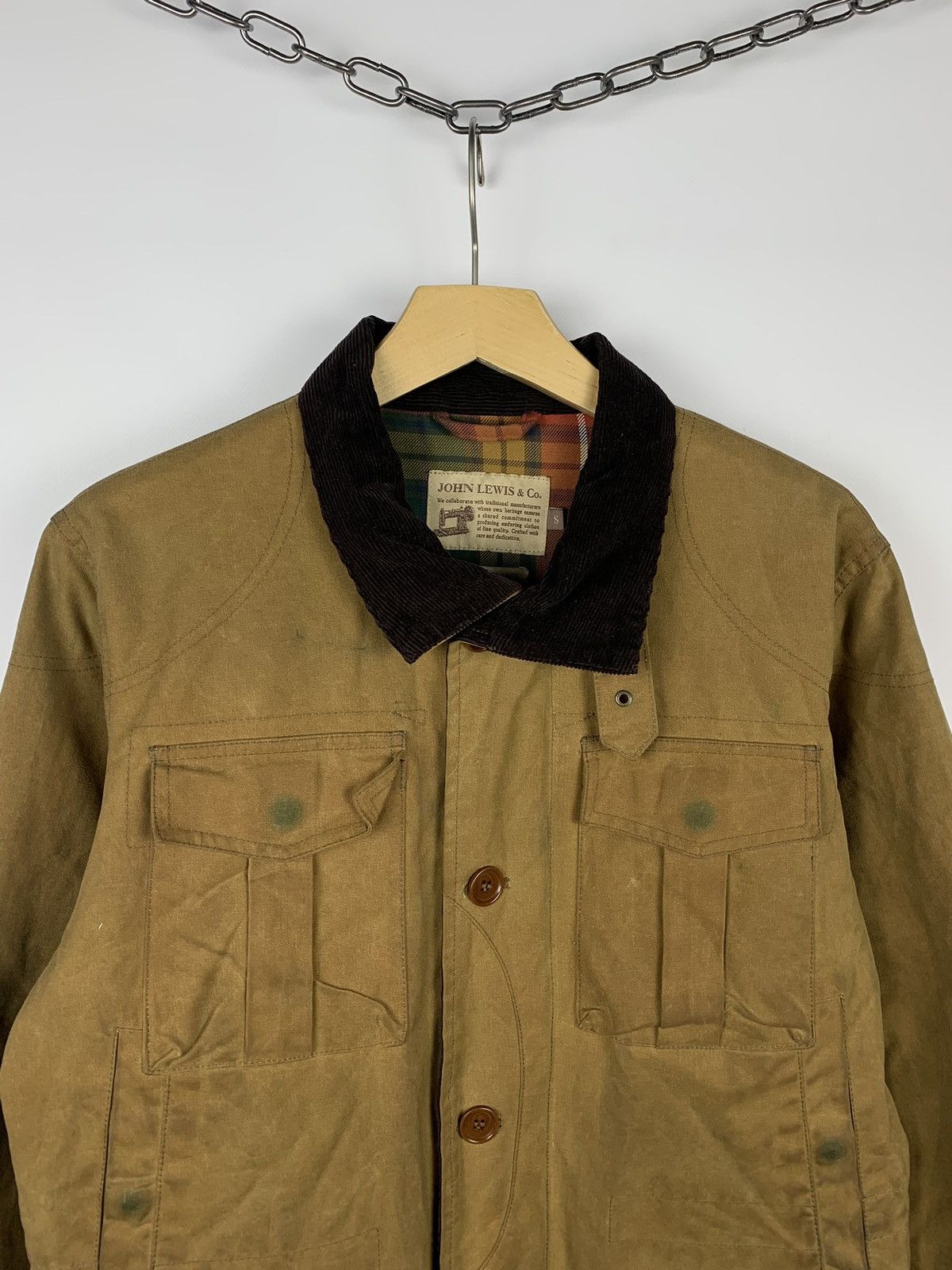Other 🇬🇧 Vintage John Lewis x British Millerain Wax Jacket Men’s S Size US S / EU 44-46 / 1 - 2 Thumbnail