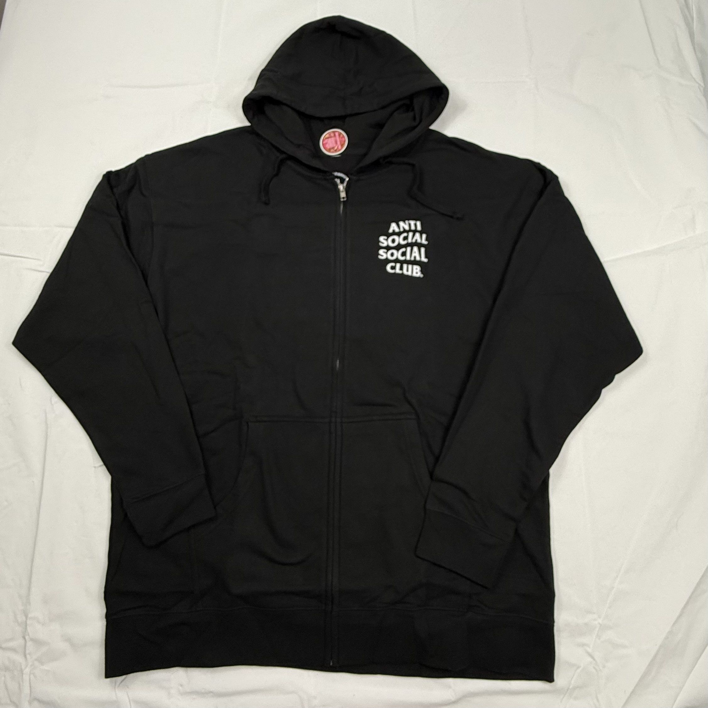 Anti Social Social Club Anti Social Social Club Kkoch Zip Up Hoodie Cherry Blossom Size US XXL / EU 58 / 5 - 2 Thumbnail