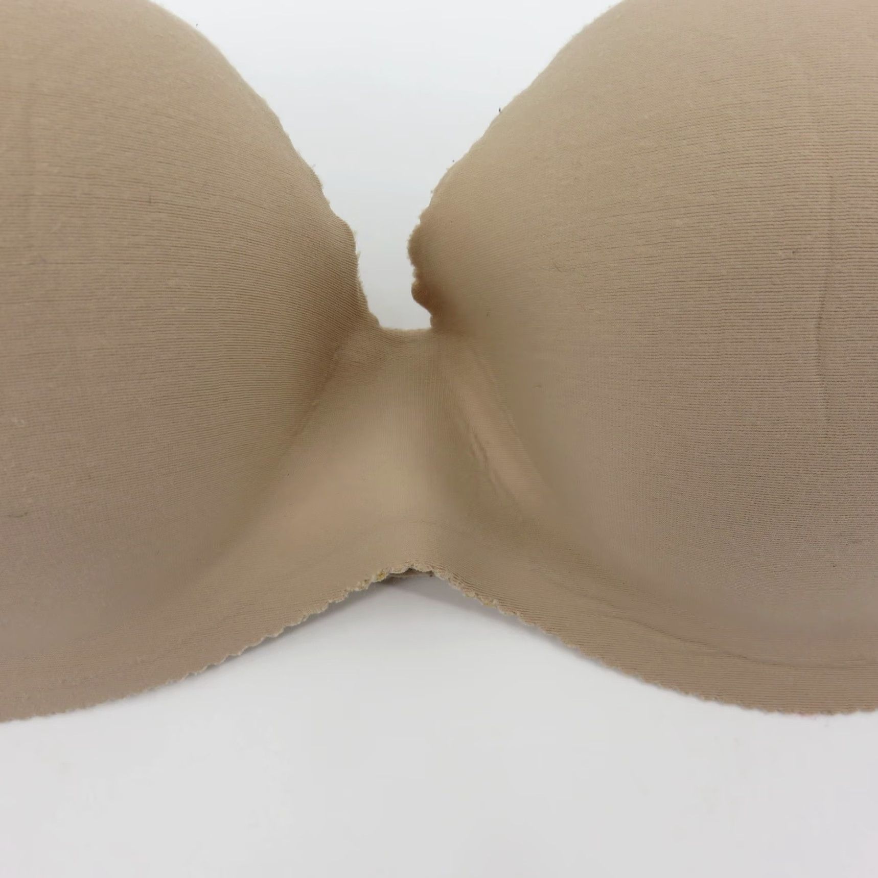 Victoria's Secret Victoria's Secret Bra 32B Angels Secret Embrace Beige Underwire Padded Strapless Push Up Bra Womens Size ONE SIZE - 4 Thumbnail
