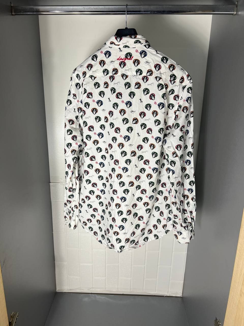 Desigual VINTAGE DESIGUAL ITALIAN DESIGNER MONKEY SHIRT CASUAL Size US XL / EU 56 / 4 - 6 Thumbnail