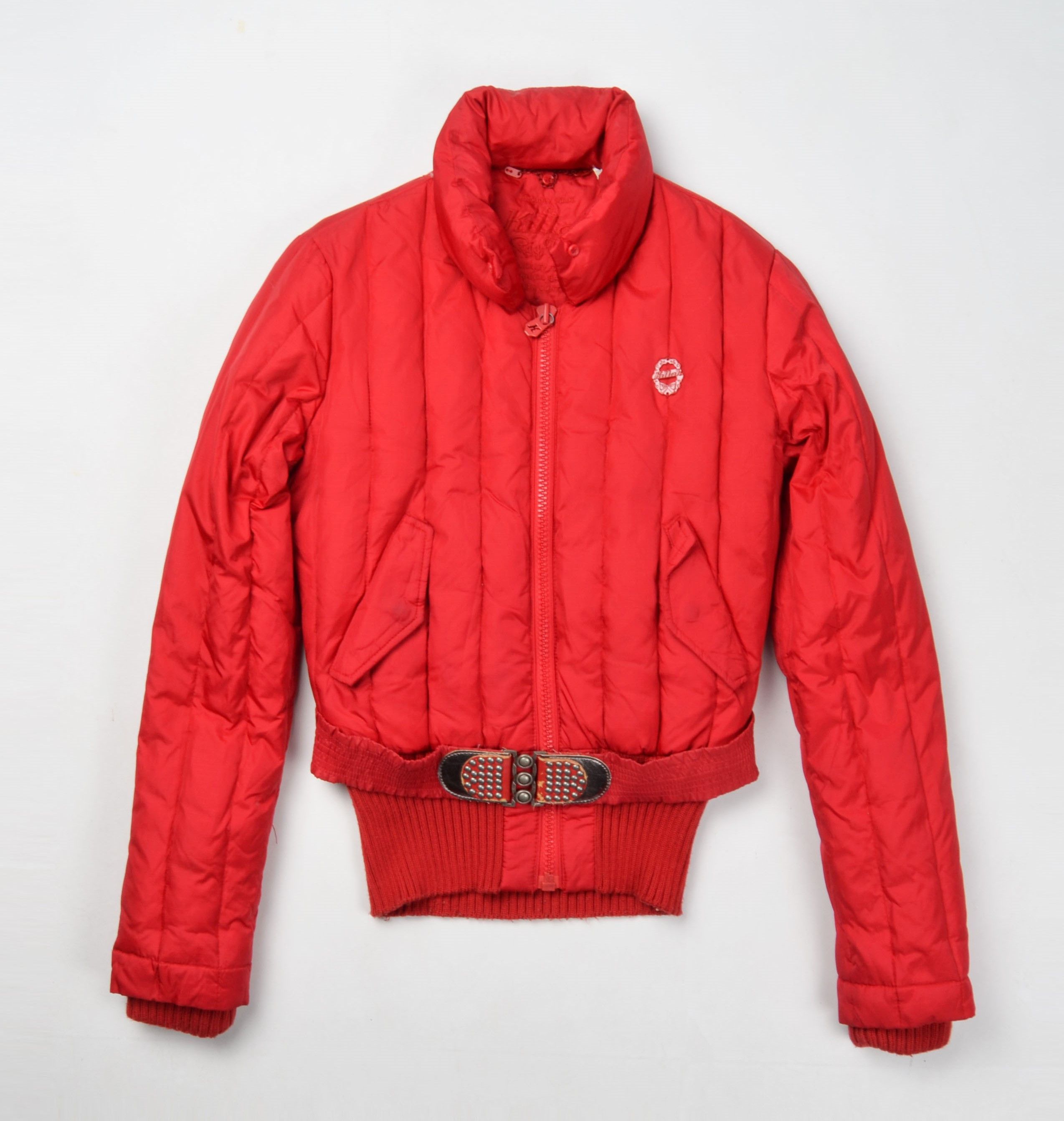 Miss Sixty Vintage Killah by Miss Sixty Y2K Kidcore Red Puffer Jacket Size M / US 6-8 / IT 42-44 - 1 Thumbnail
