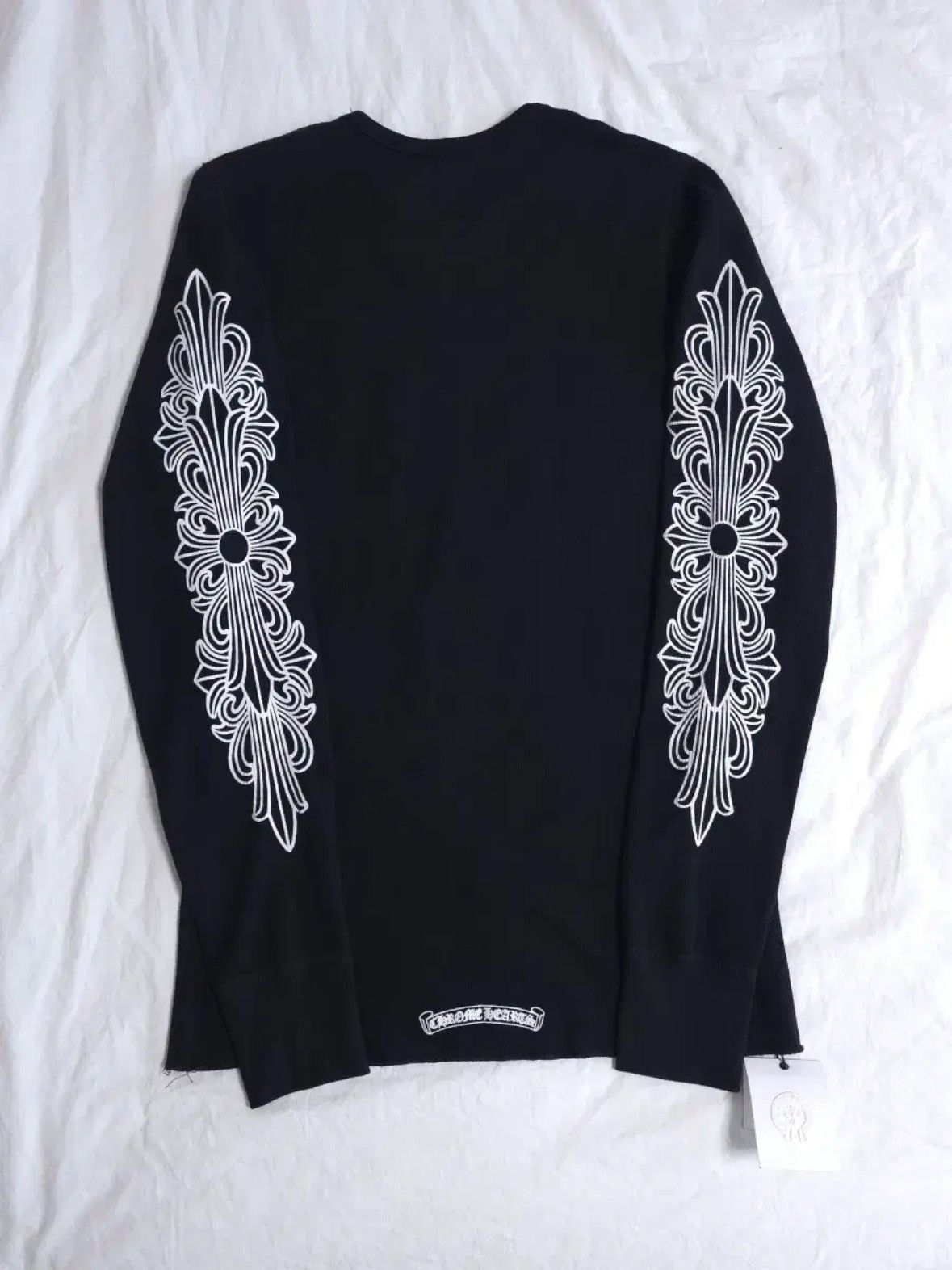 Chrome Hearts Horseshoe Waffle Thermal Floral Longsleeve Size US L / EU 52-54 / 3 - 2 Thumbnail
