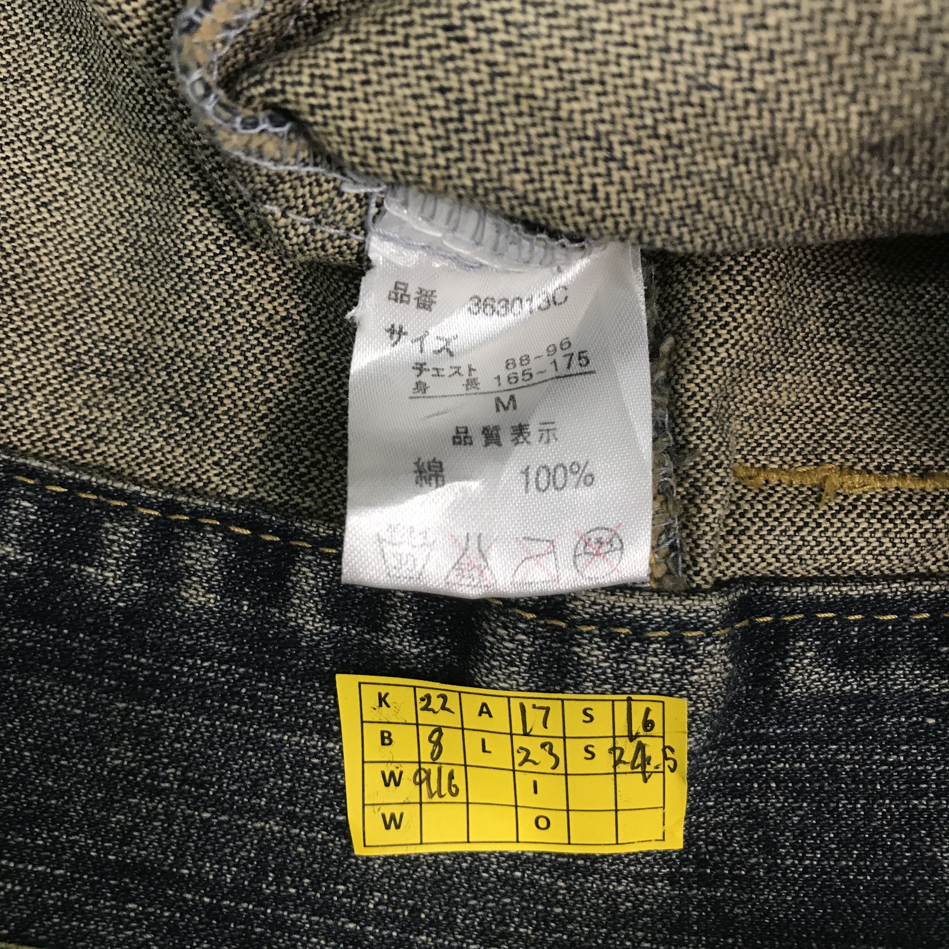 Japanese Brand japanese brand Distressed denim pink button jacket Size US M / EU 48-50 / 2 - 12 Thumbnail