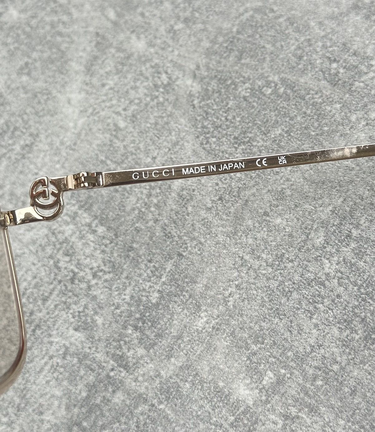 Gucci Gucci GG1279S 004 Gold Rimless Square Sunglasses Japan Size ONE SIZE - 15 Thumbnail