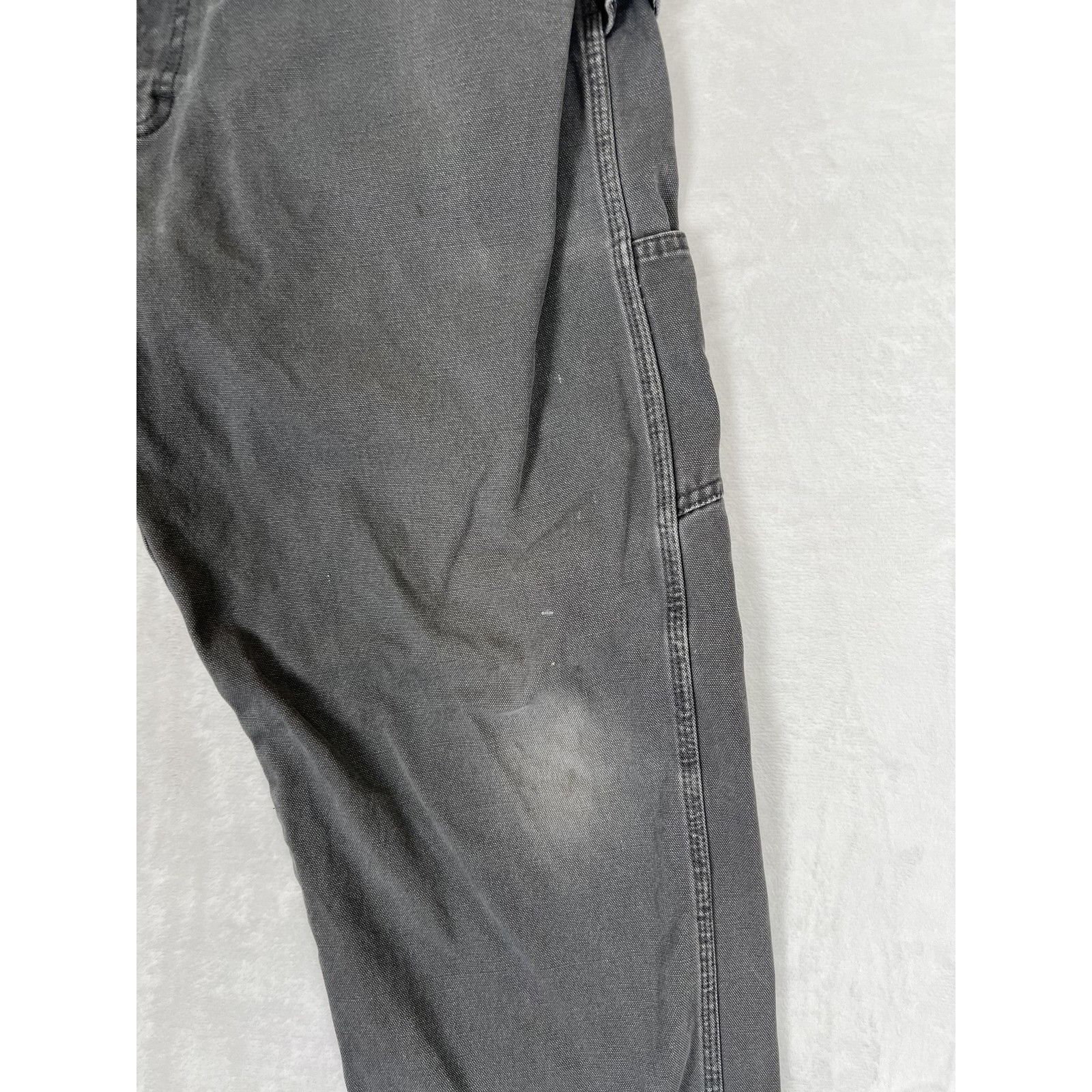 Dickies Vintage Dickies Carpenter Denim Jeans Mens 36x30 Gray Canvas Size US 36 / EU 52 - 2 Thumbnail