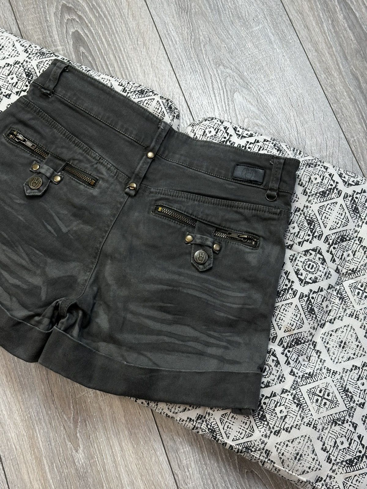 Other Designer Gothic Y2k Shorts Opium Metal Size 27" / US 4 / IT 40 - 8 Thumbnail