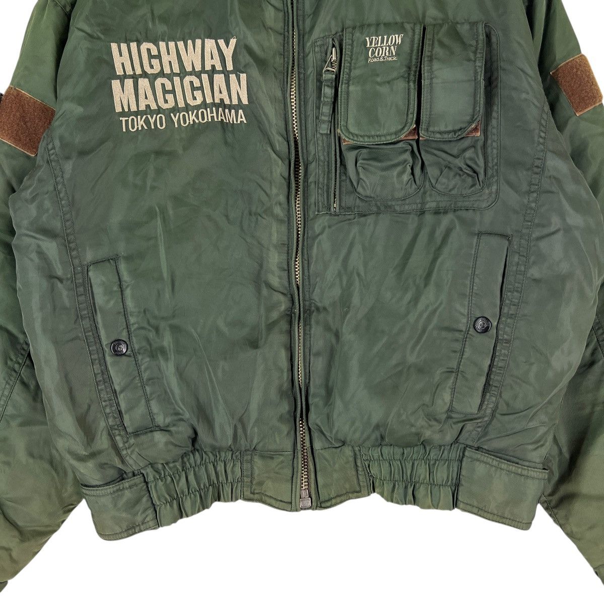 YELLOW CORN 🔥 VINTAGE YELLOW CORN MOTO RIDING RIDERS JACKET Size US L / EU 52-54 / 3 - 6 Thumbnail
