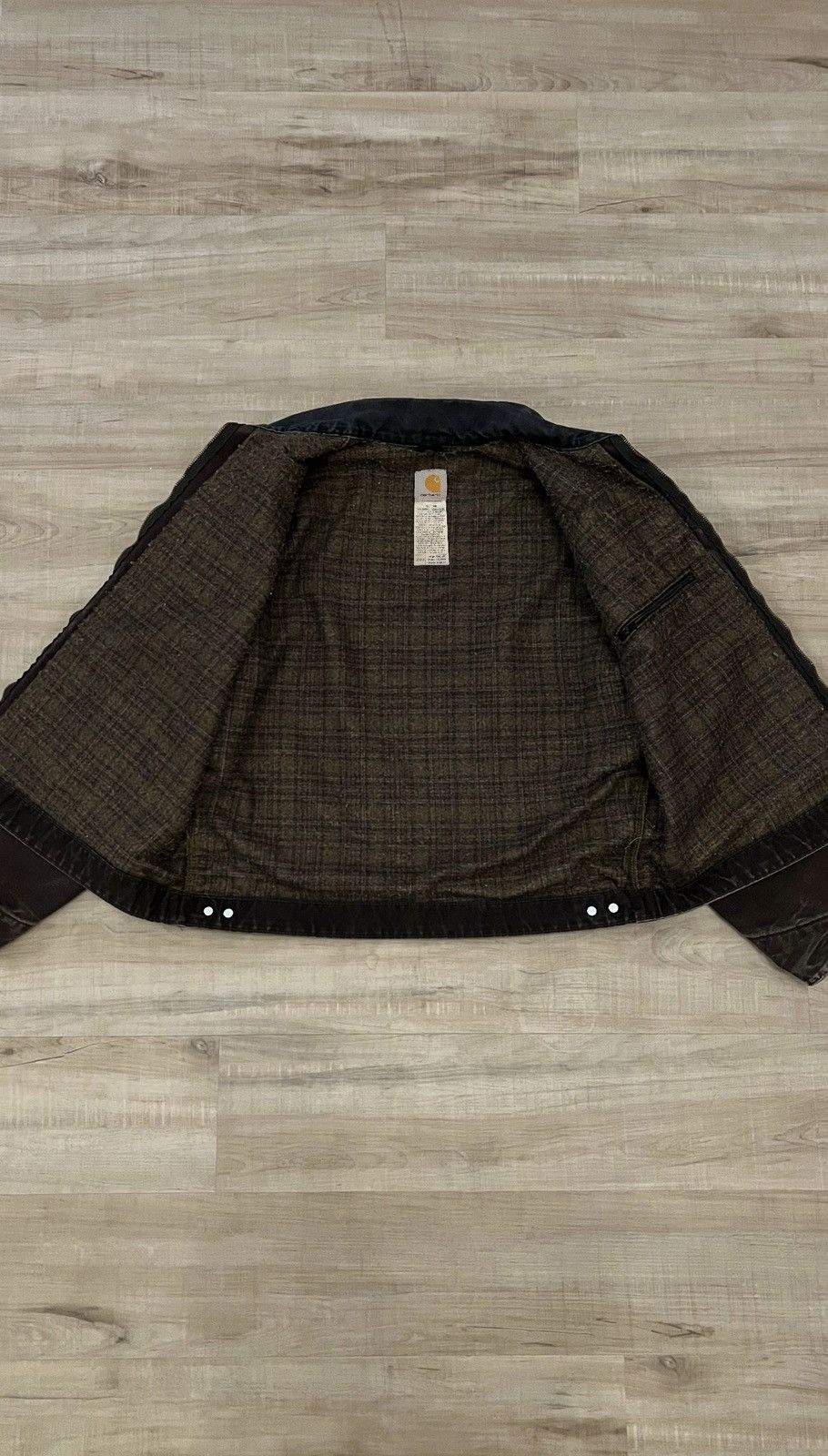 Carhartt Vintage Carhartt J97 DKB Detroit Jacket Size Large Excellent Size US L / EU 52-54 / 3 - 5 Thumbnail