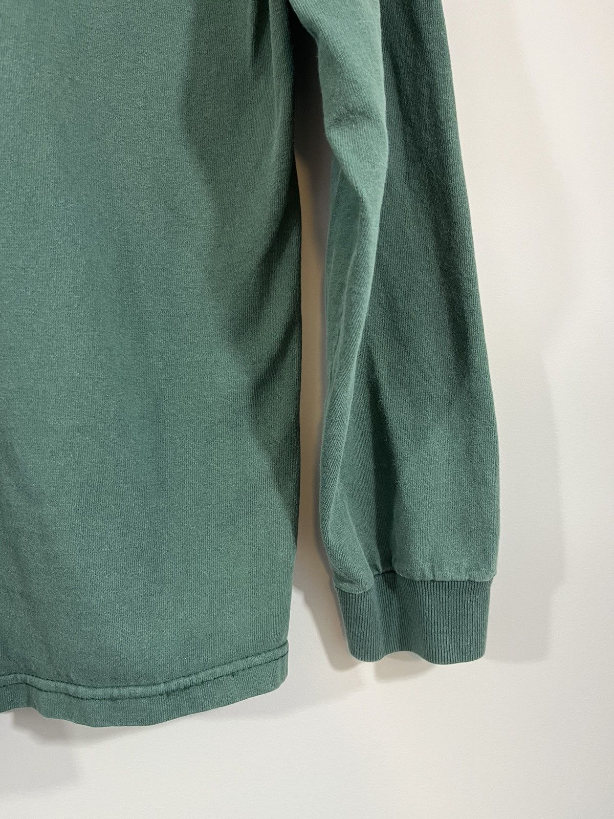 Vintage Rhode Island Faded Green Long Sleeve Shirt Size US L / EU 52-54 / 3 - 14 Thumbnail