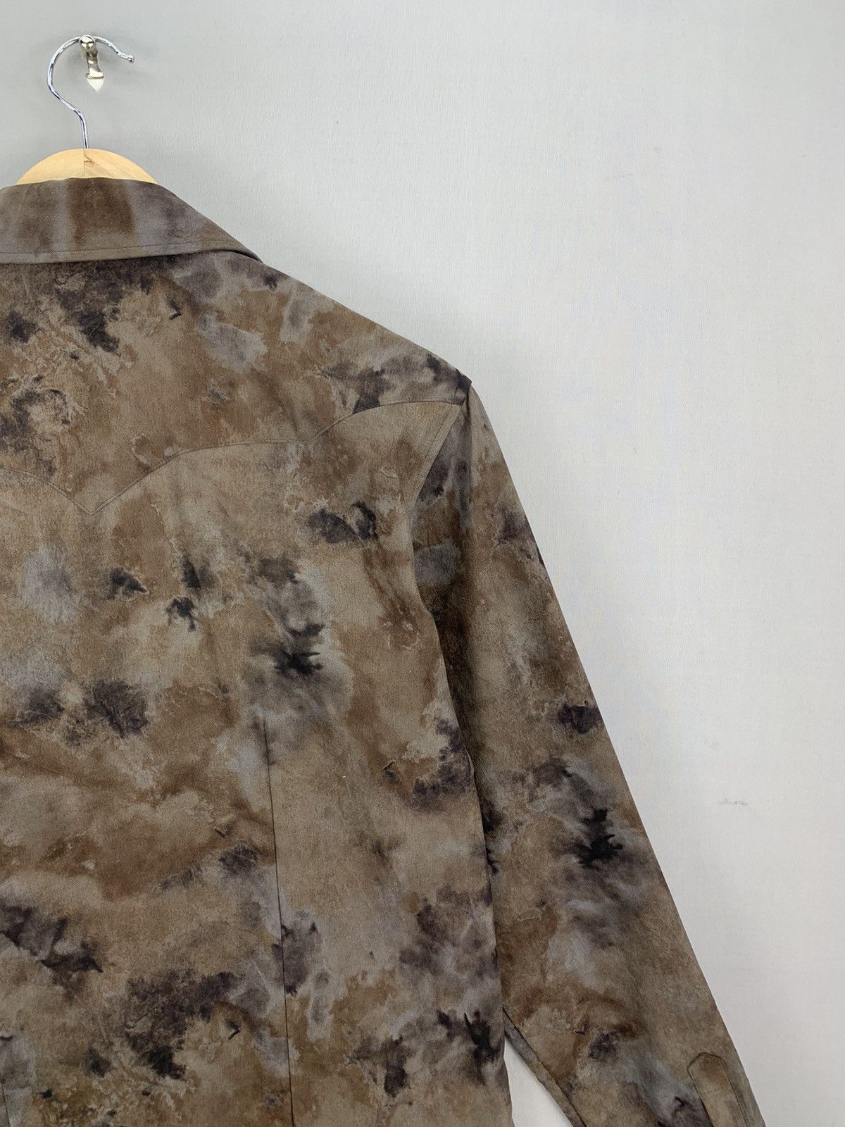 Tornado Mart Tornado Mart Japan Dark Camo Dyed Flannel Size US S / EU 44-46 / 1 - 11 Thumbnail