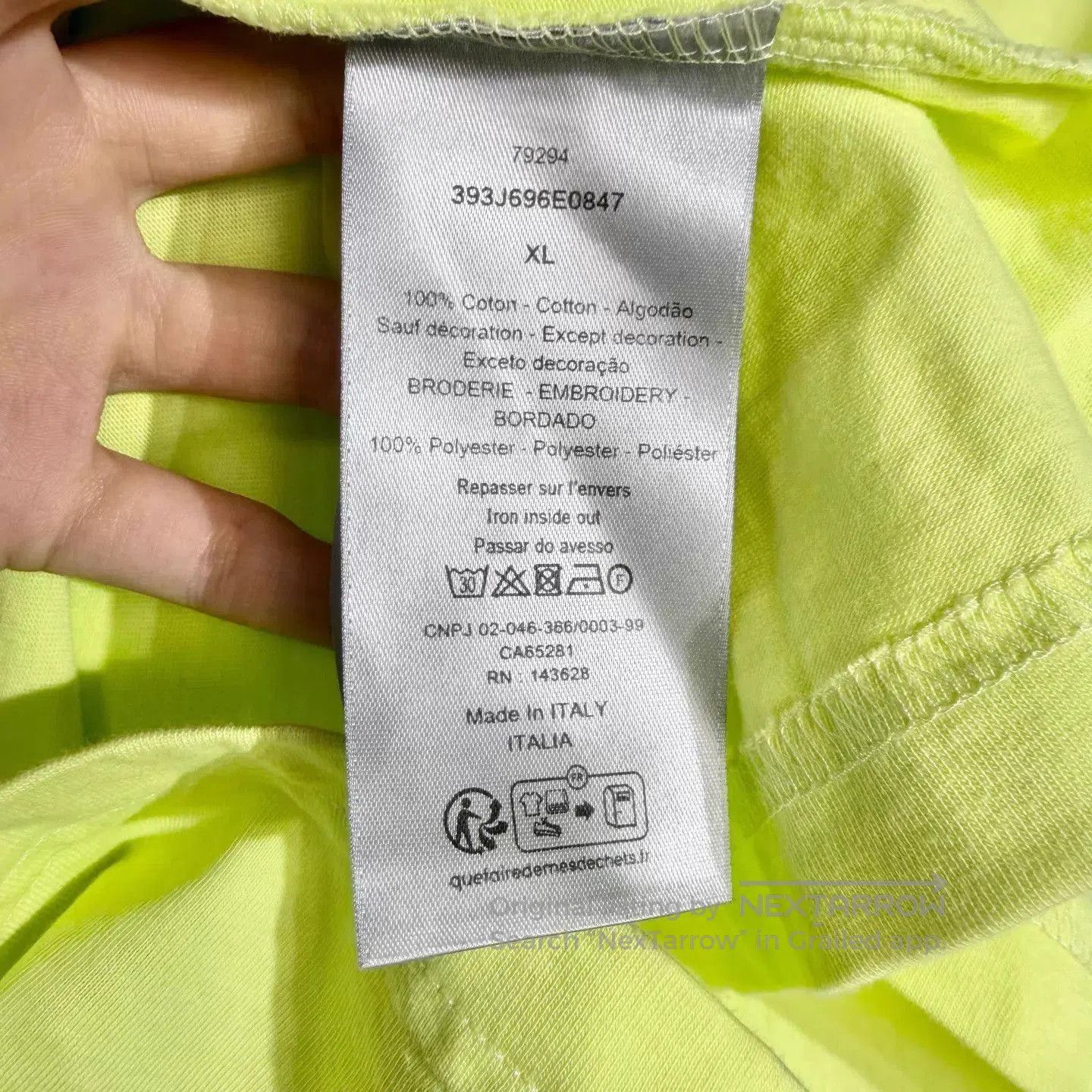Dior Yellow Short. Size US XL / EU 56 / 4 - 4 Thumbnail