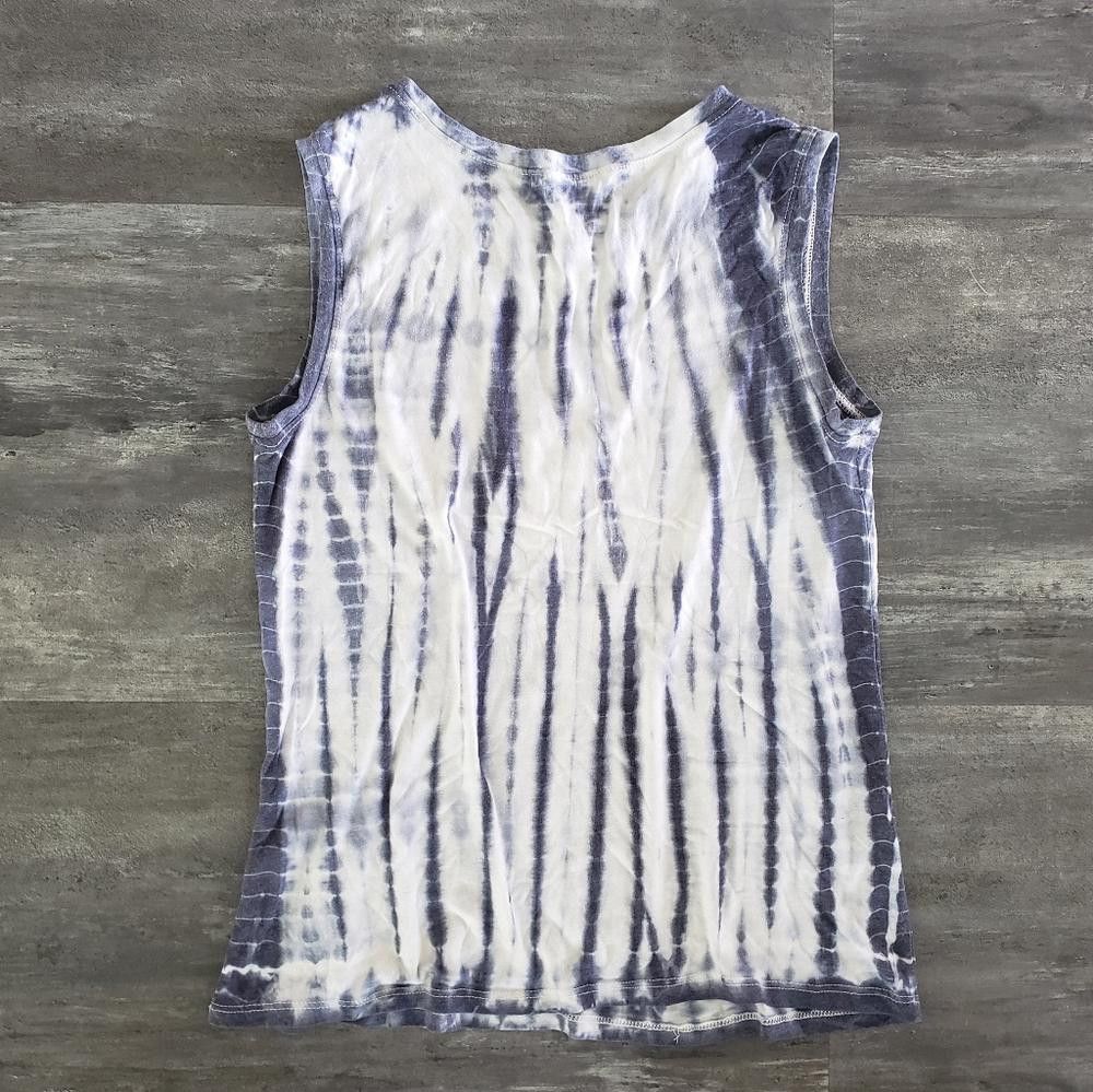 Designer Red White Blue USA Tie Dye Tank Size M / US 6-8 / IT 42-44 - 2 Thumbnail