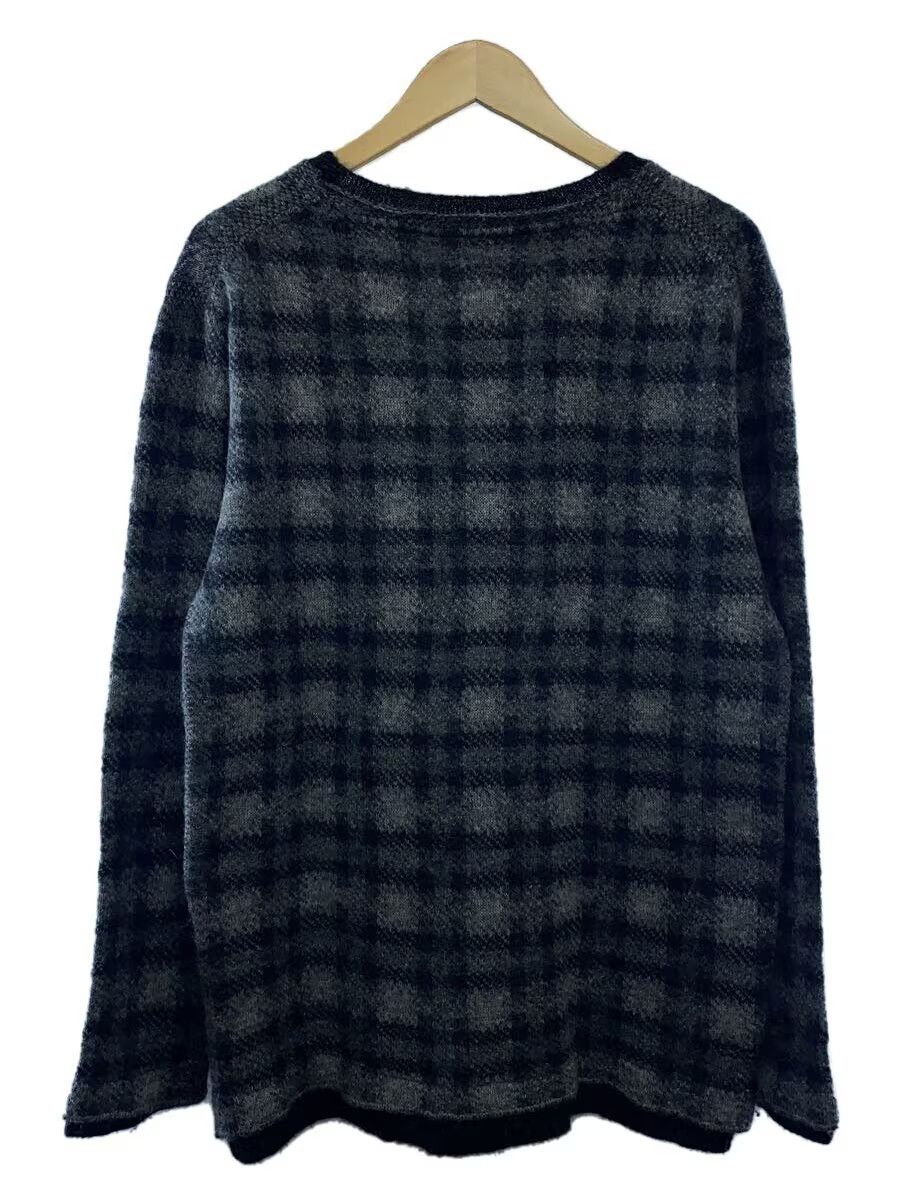 Yohji Yamamoto AW12 Plaid Alpaca Wool Knit Sweater Size US L / EU 52-54 / 3 - 2 Thumbnail